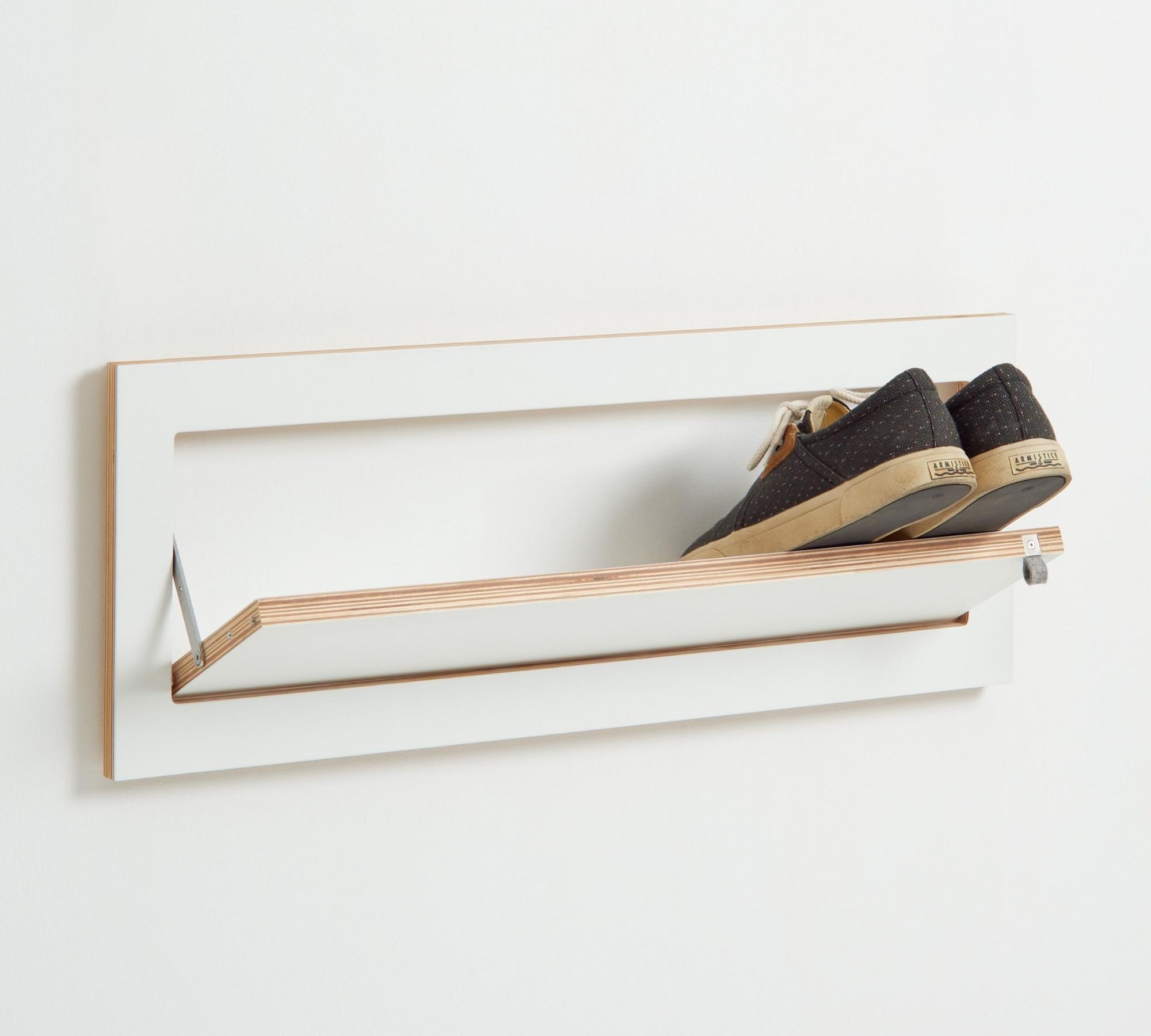 Fläpps Regal Holz Weiß 60 x 27 cm