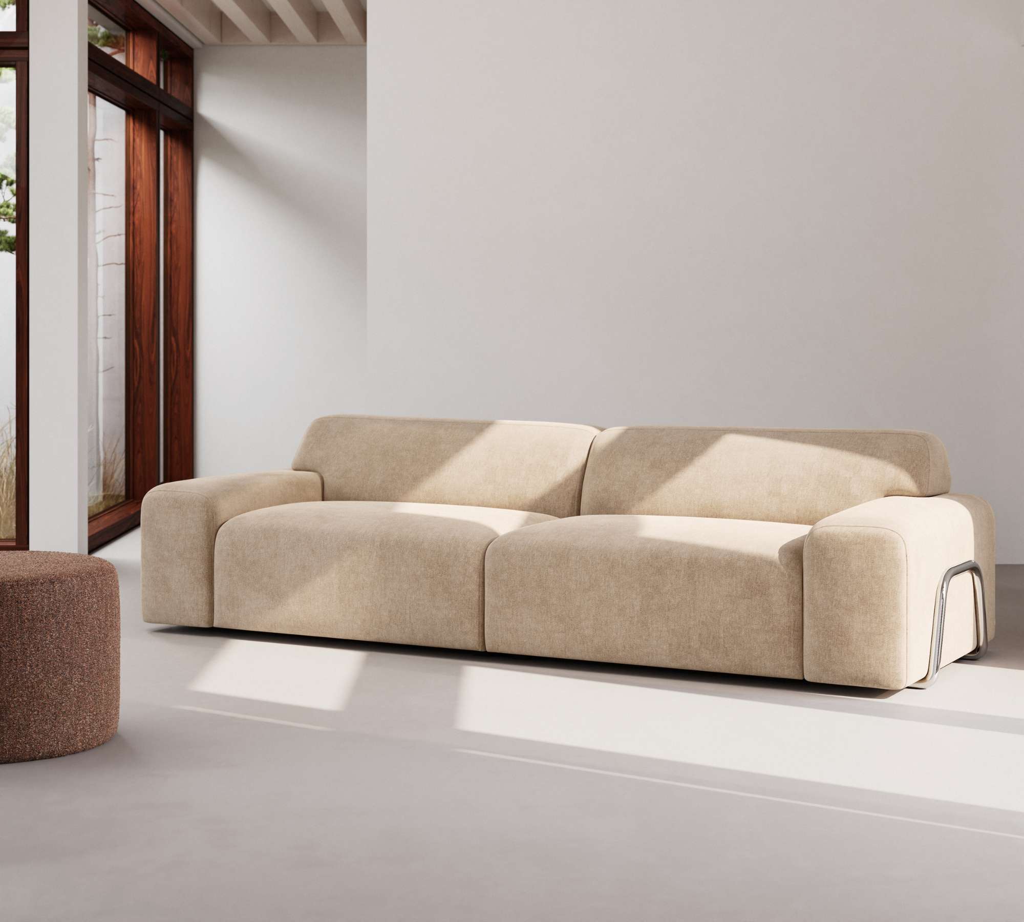 Gloria Sofa 3-Sitzer Danny Cream