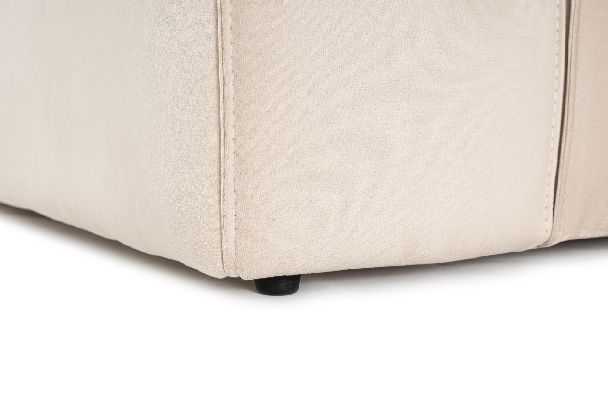 Lora 3-seater sofa cream
