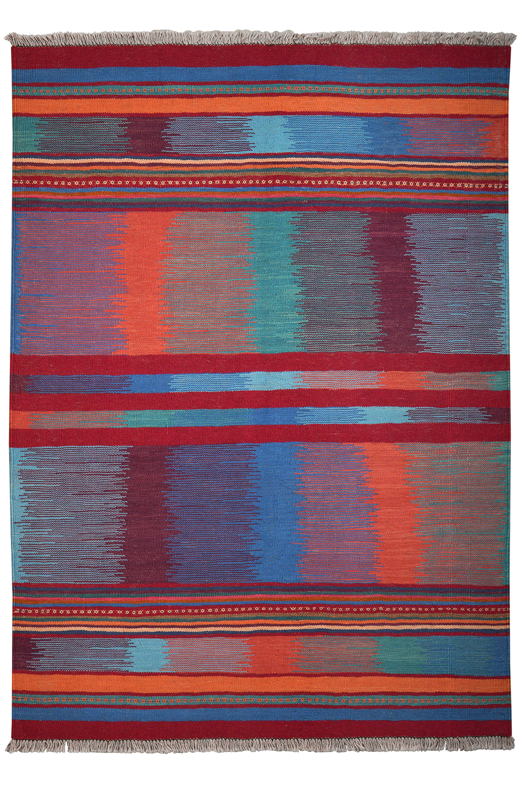 Tappeto Kilim Gashgai Lana Multicolore