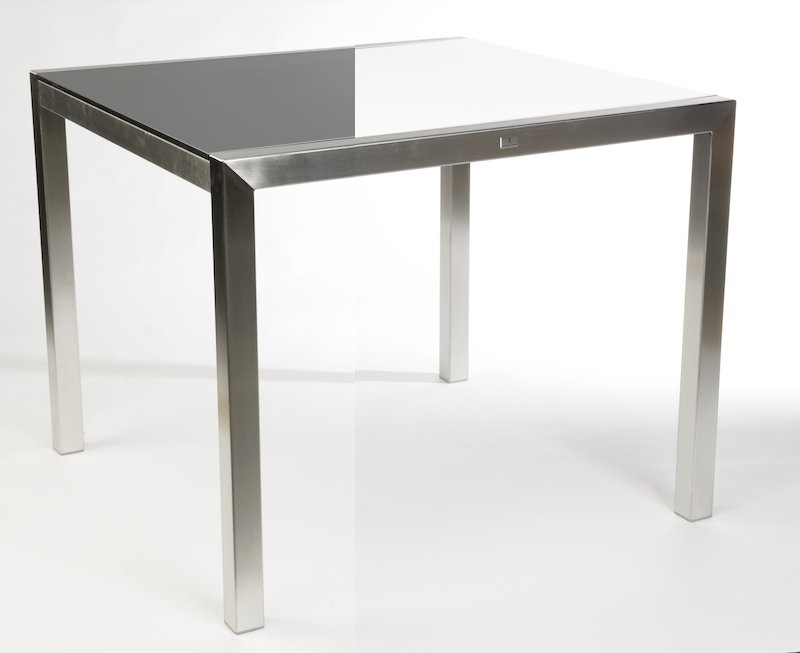 Luxury Tisch Metall Silber