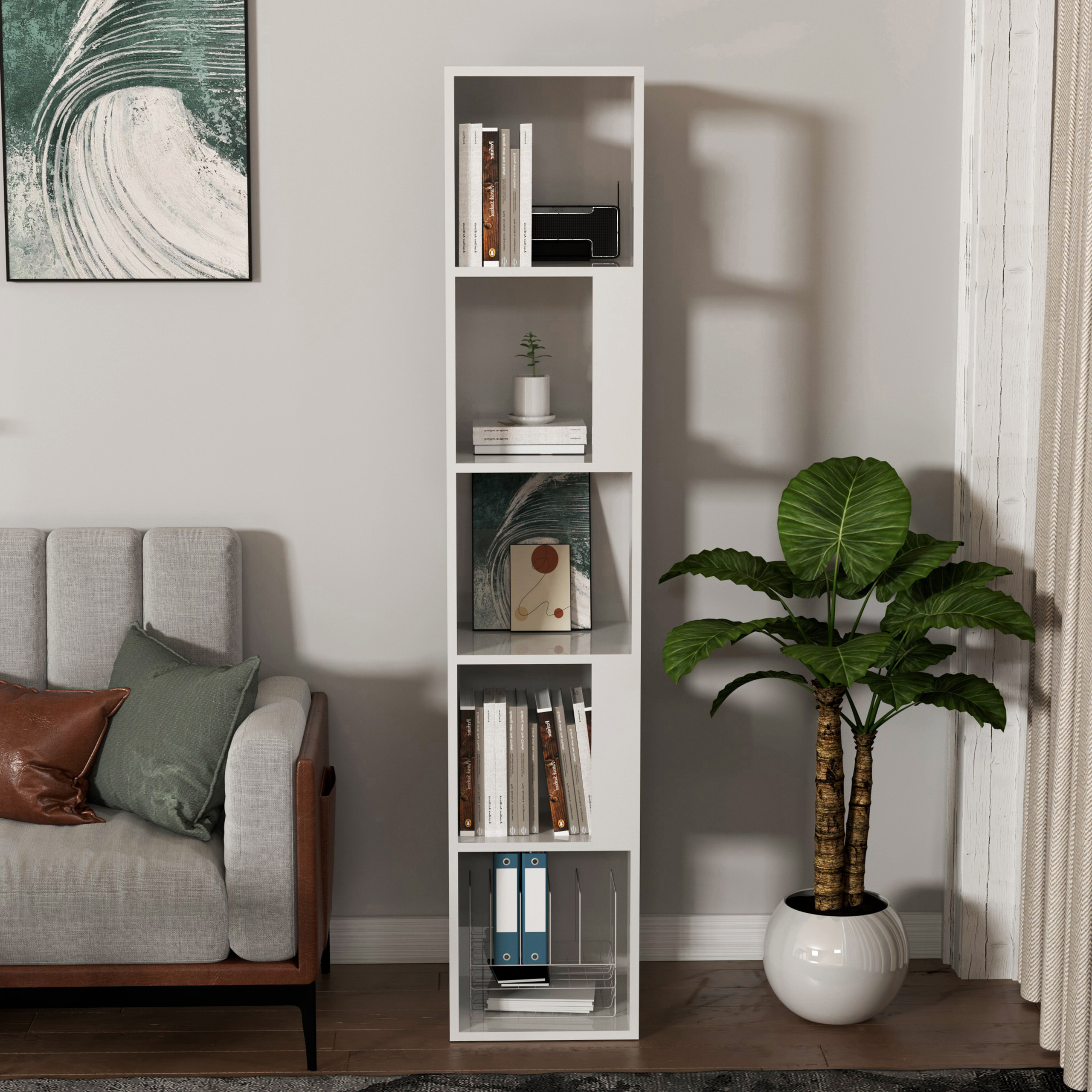 KALAG Scaffale / Divisorio Bianco