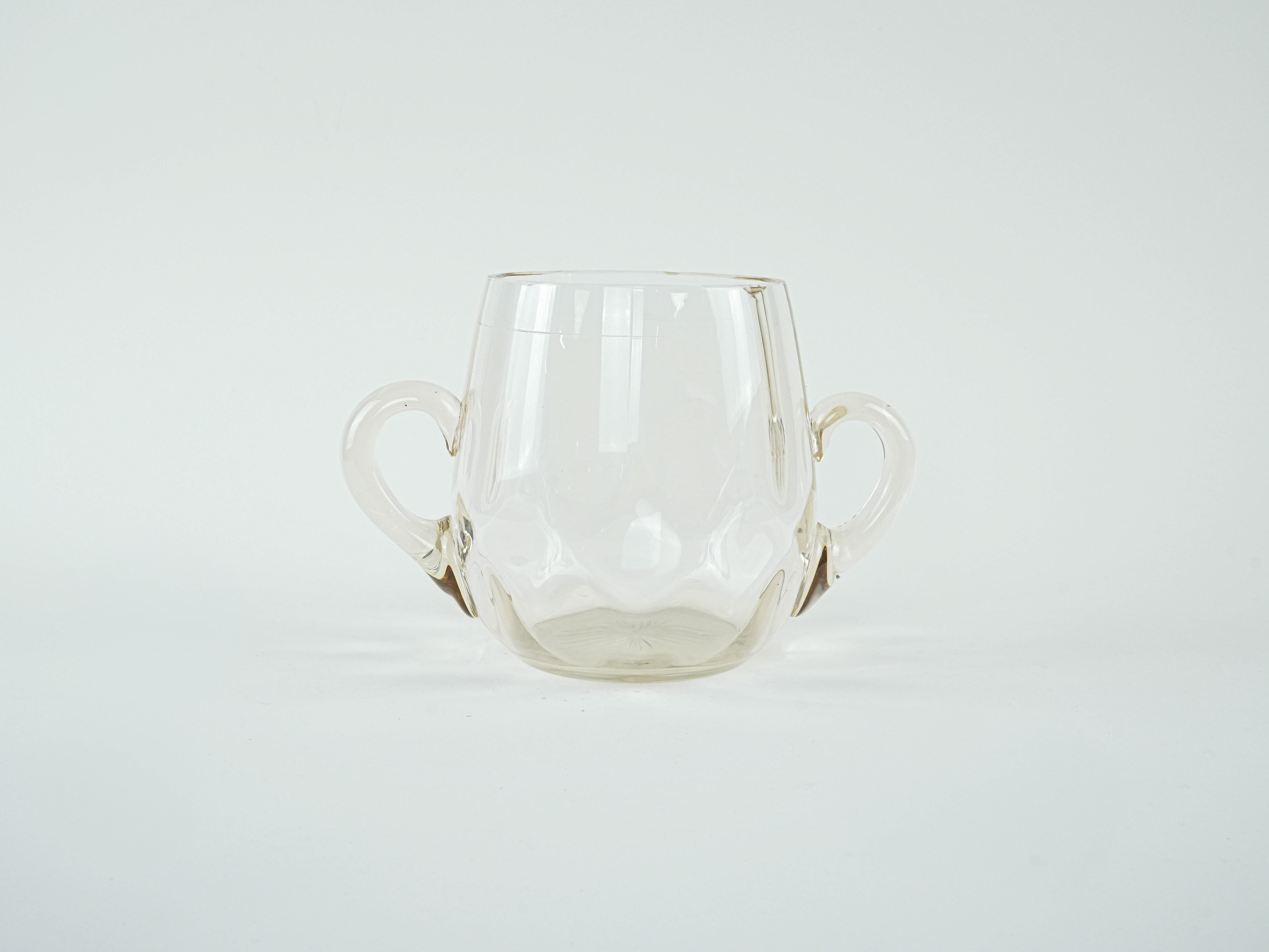 Glaseiskübel Transparent 1970er Jahre