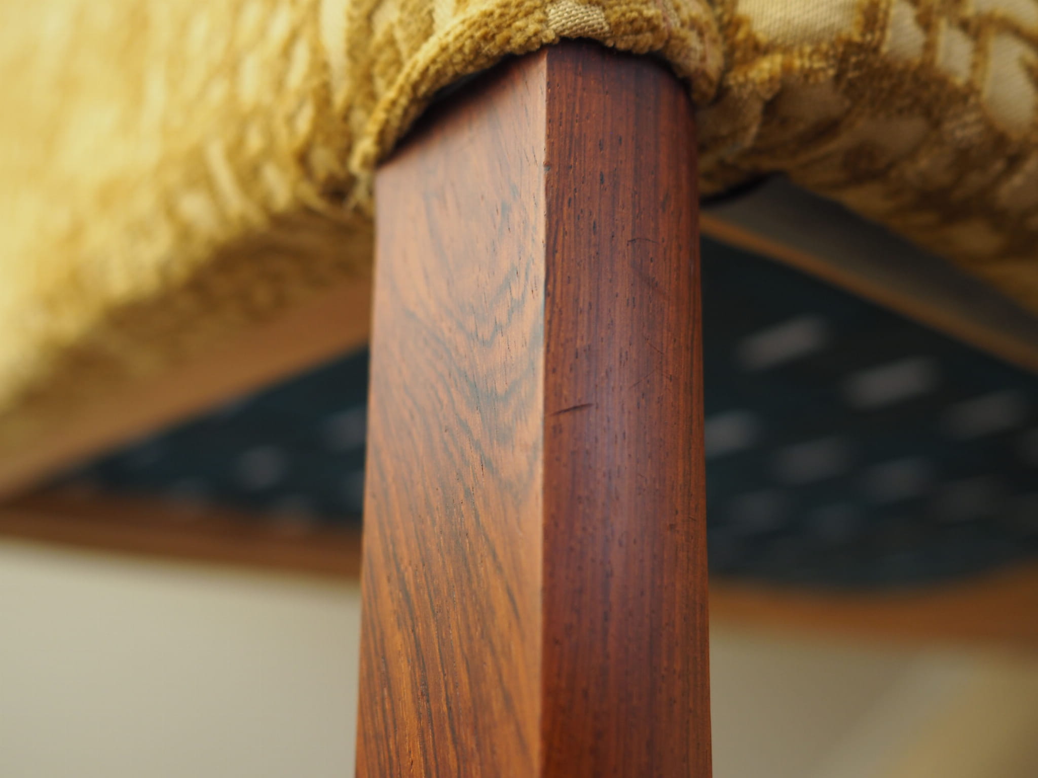 3-Sitzer Sofa Gelb 1960er Jahre