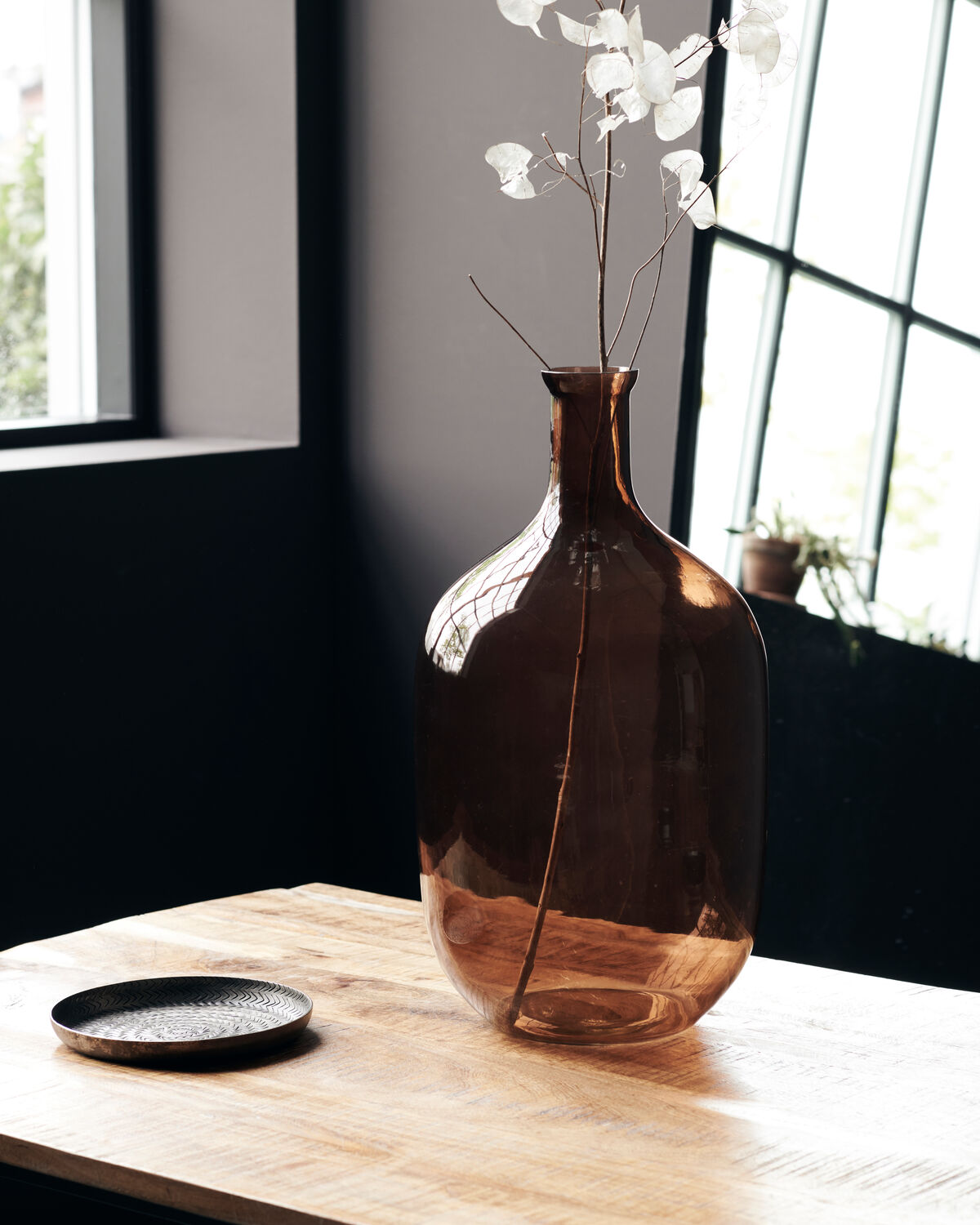 2x HDTinka Vase Braun