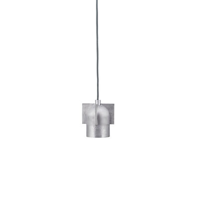 2x HDAkola Lampe Silber gebürstet