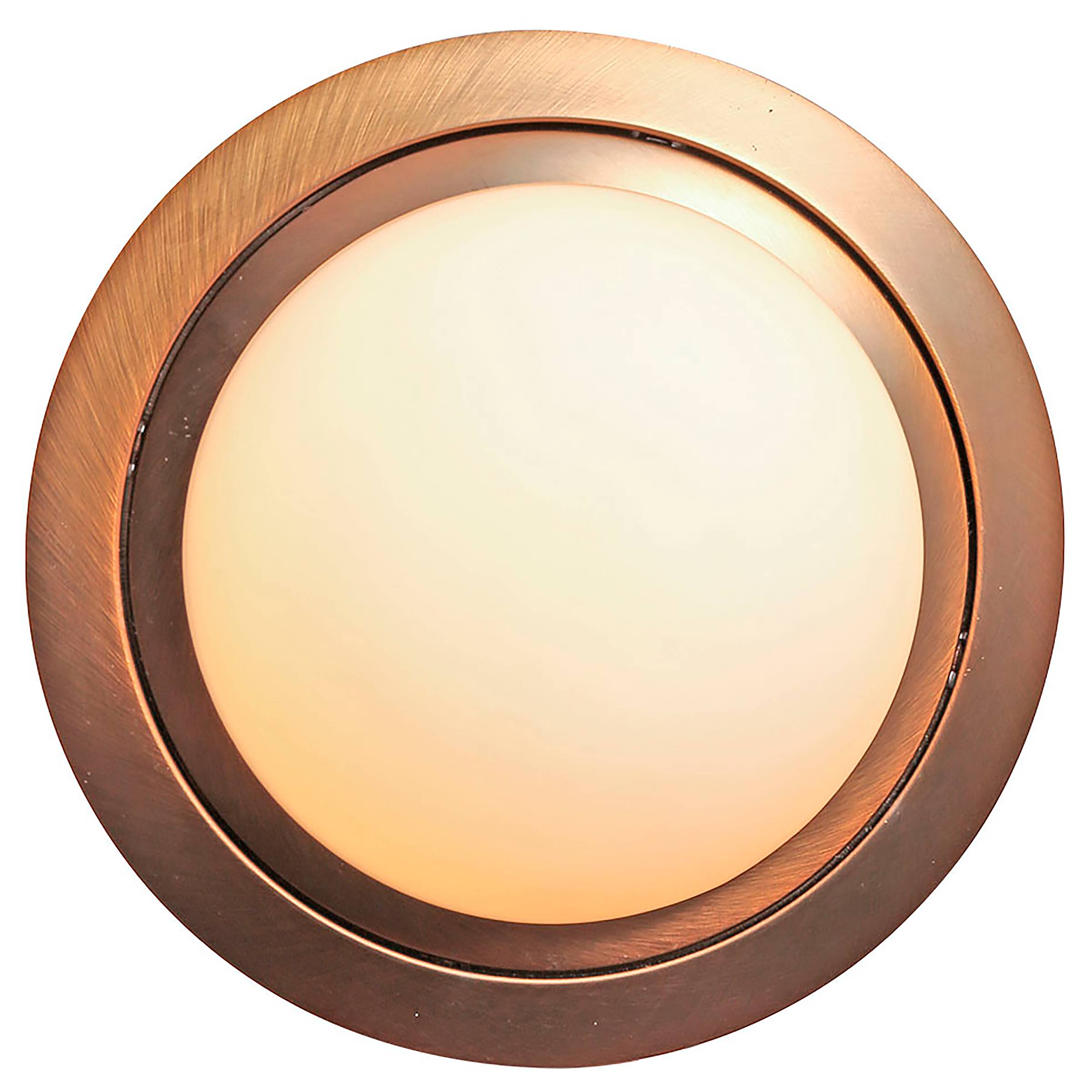 Ikaro Typ A Deckenleuchte Aluminium Opalglas 24cm