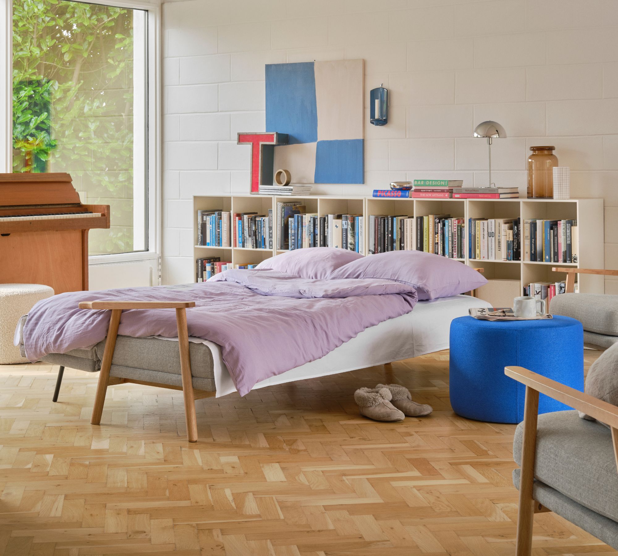 Archie sofa bed Velvet Lux Dark Green