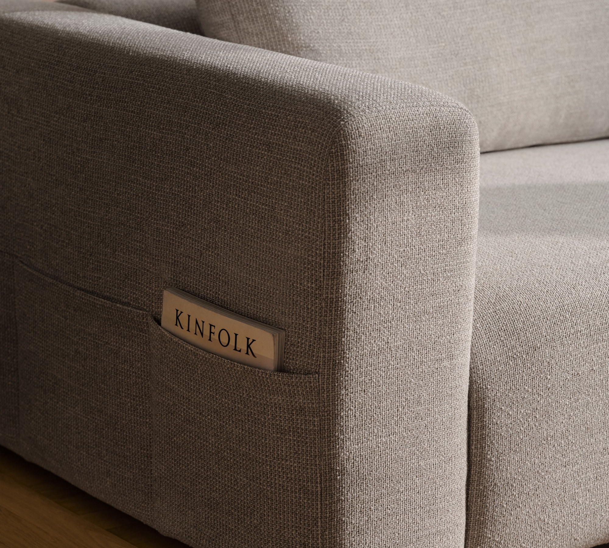 Riley Sofa 3-Sitzer Nola Sand