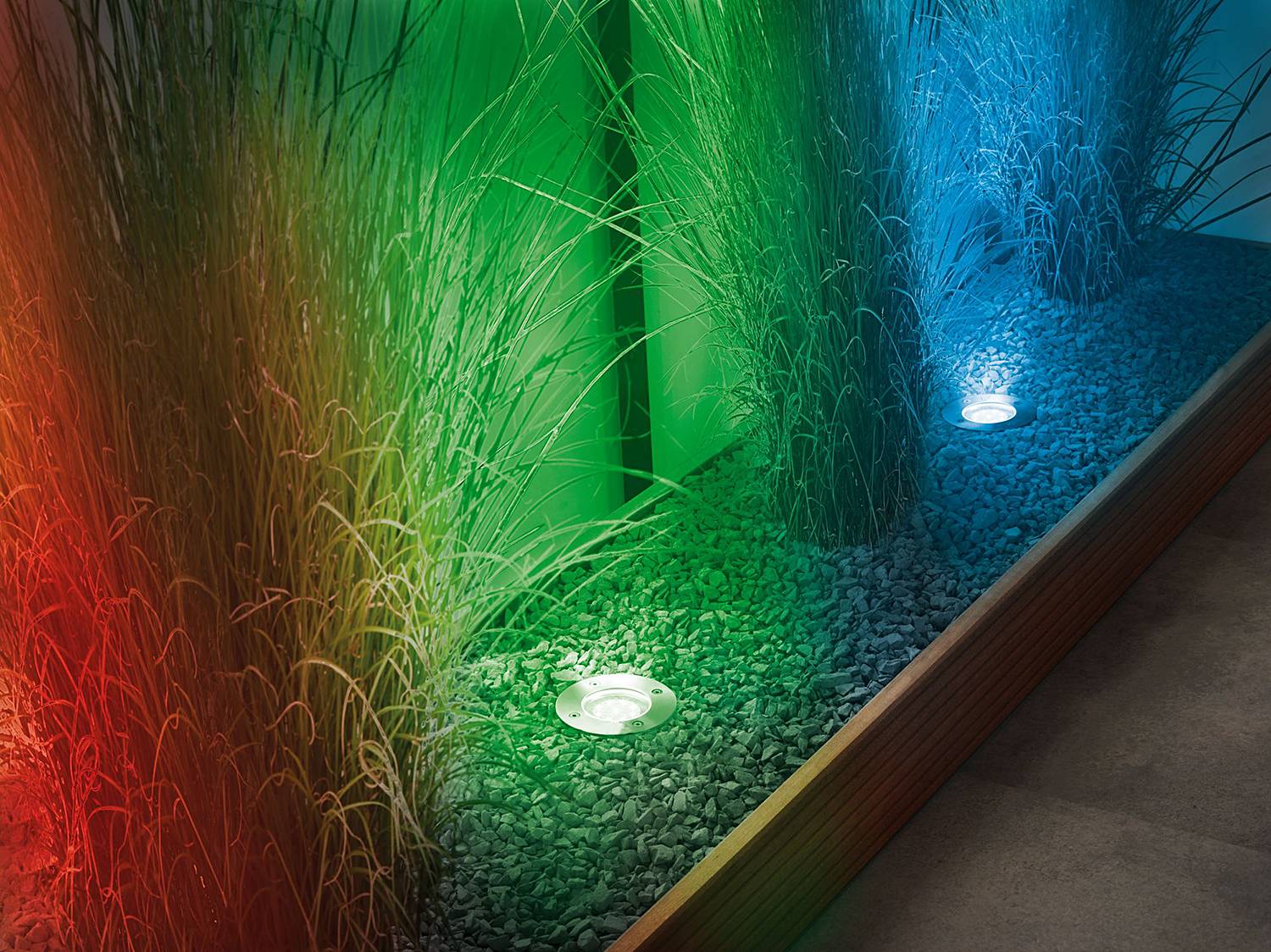 Shio Plug &amp; Shine Einbauleuchte Aluminium Silber 