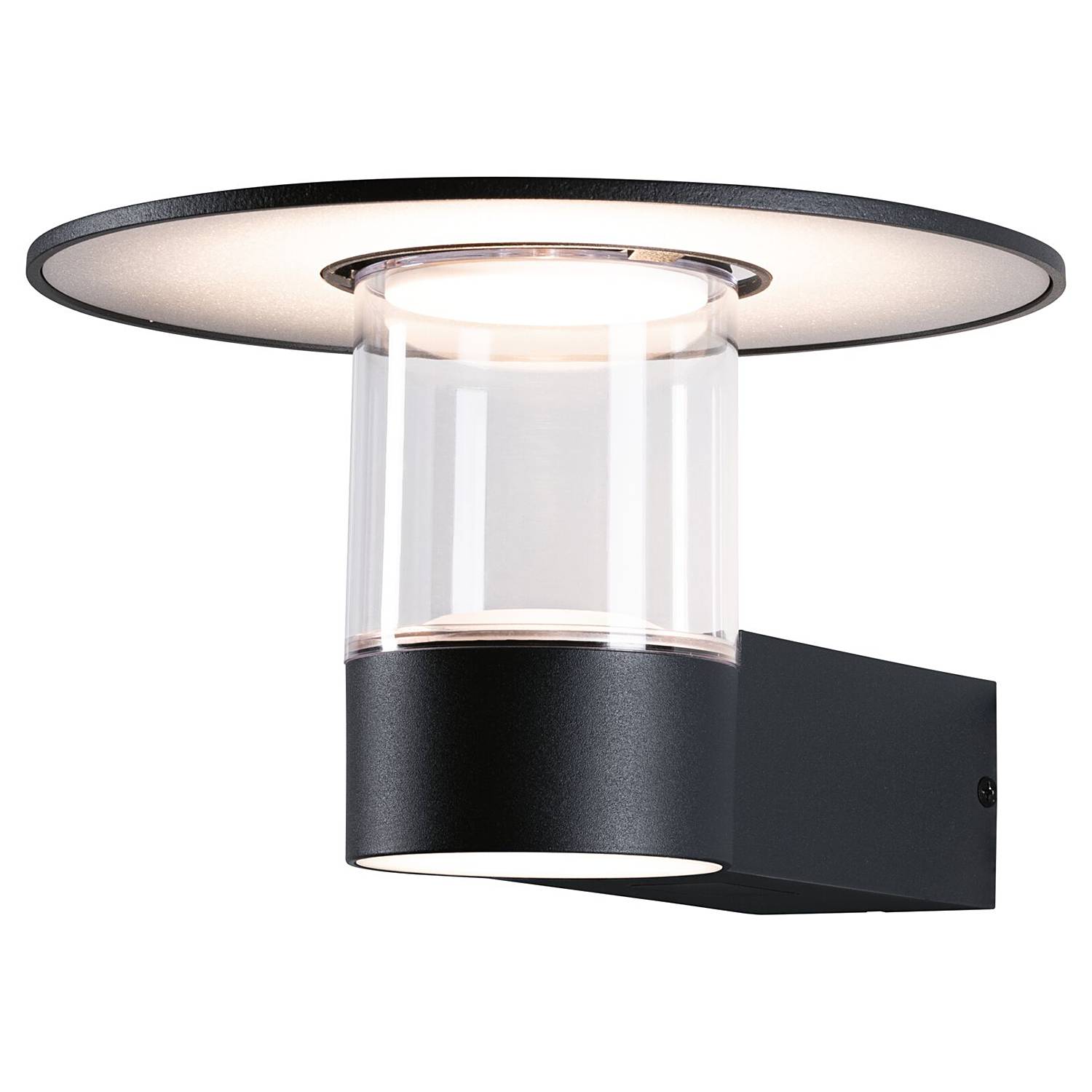 Wandleuchte Sienna mit Sensor Aluminium Anthrazit