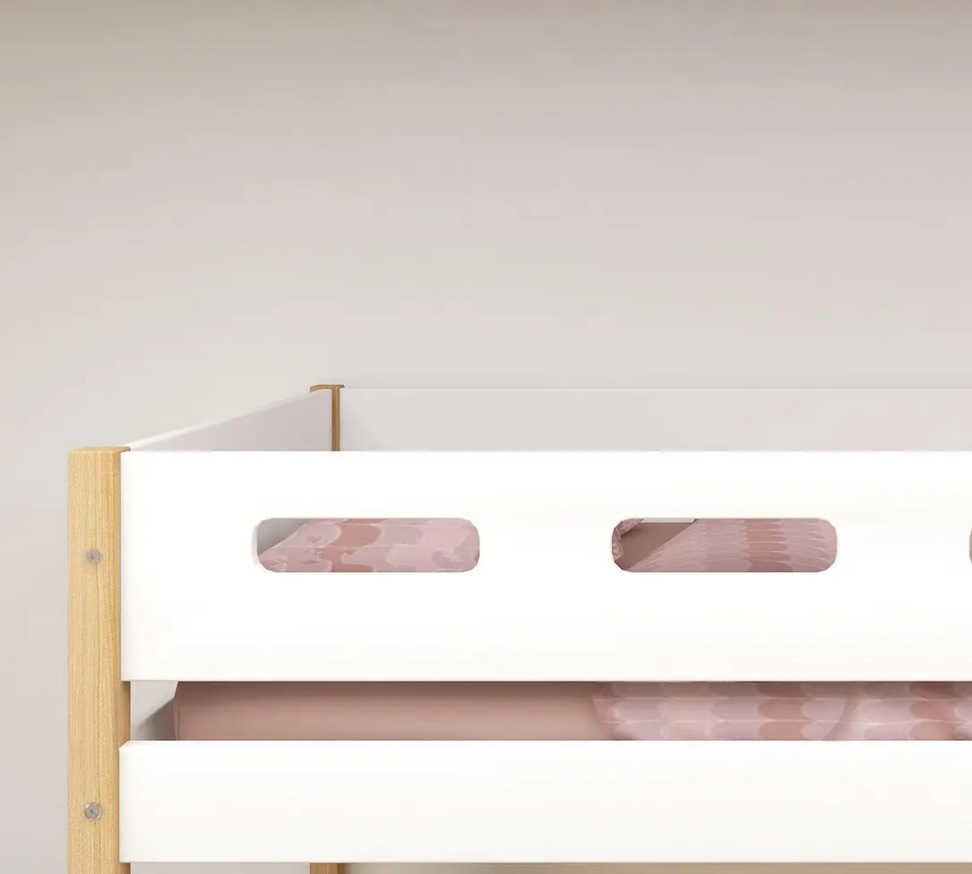 Etagenbett Extra Hoch Holz Weiß