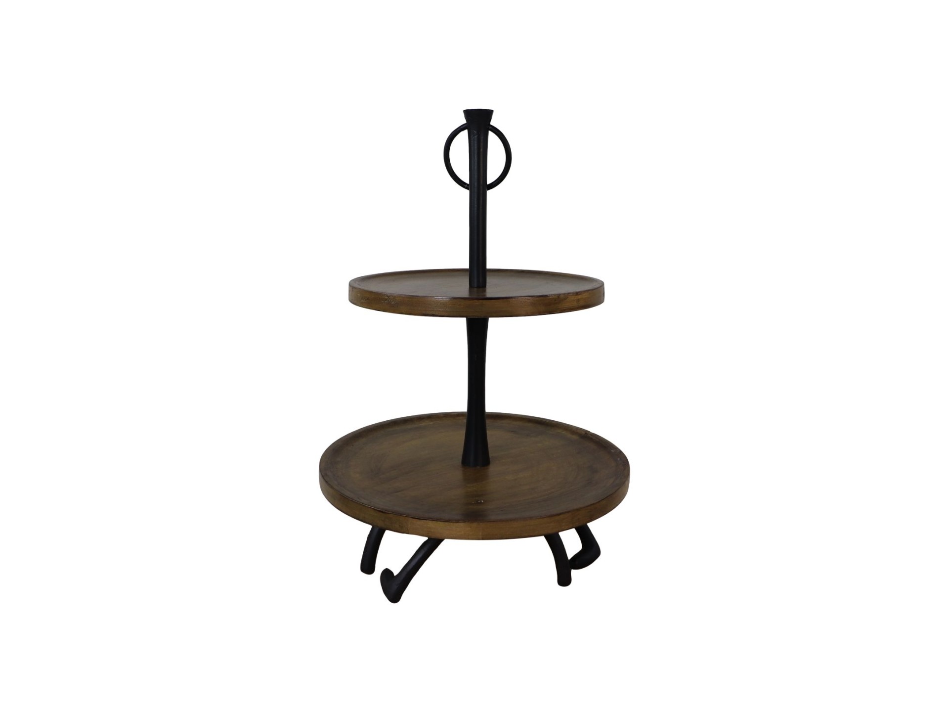 Etagere Mangoholz Metall