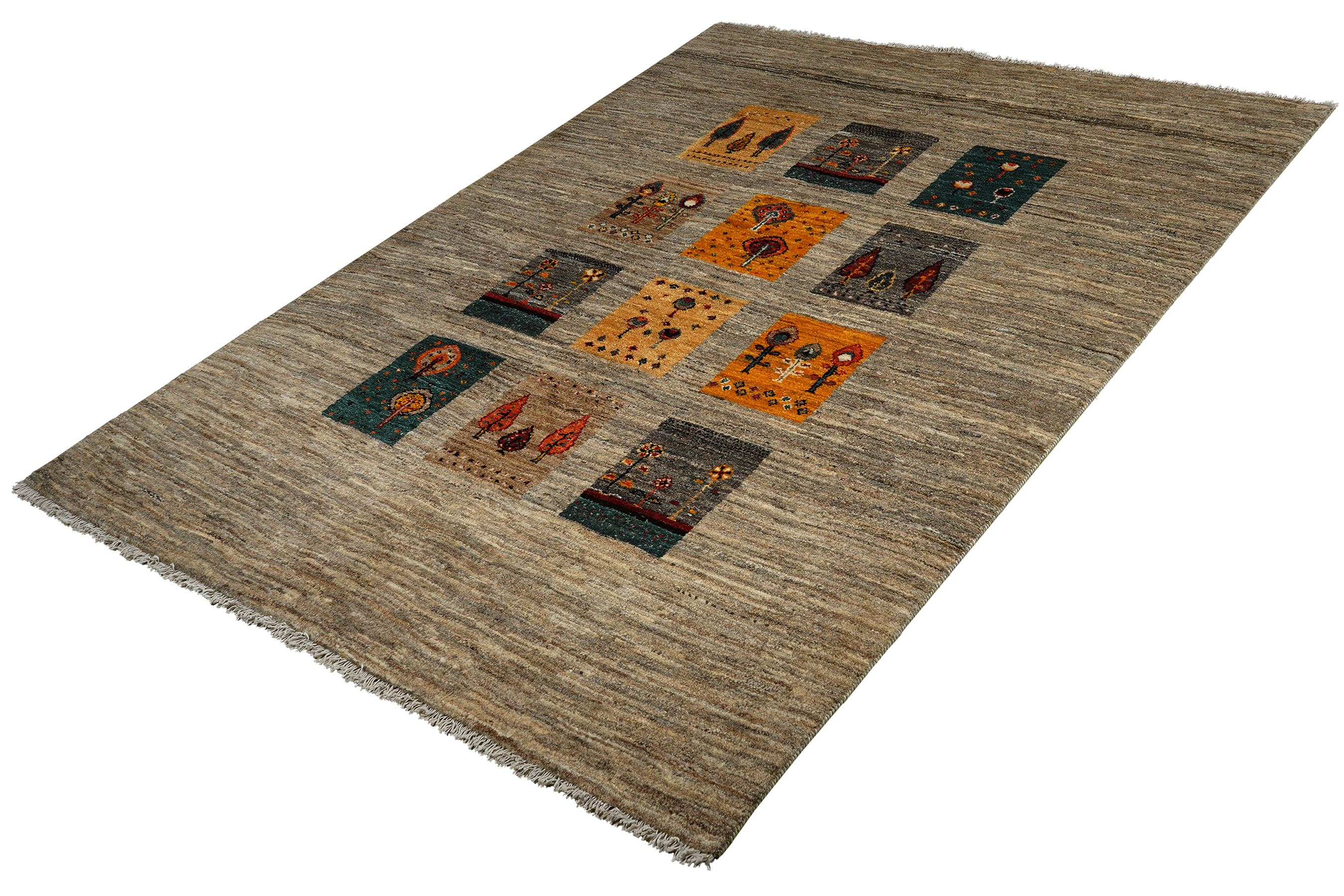 Rizbaf Gabbeh Rug Wool Beige