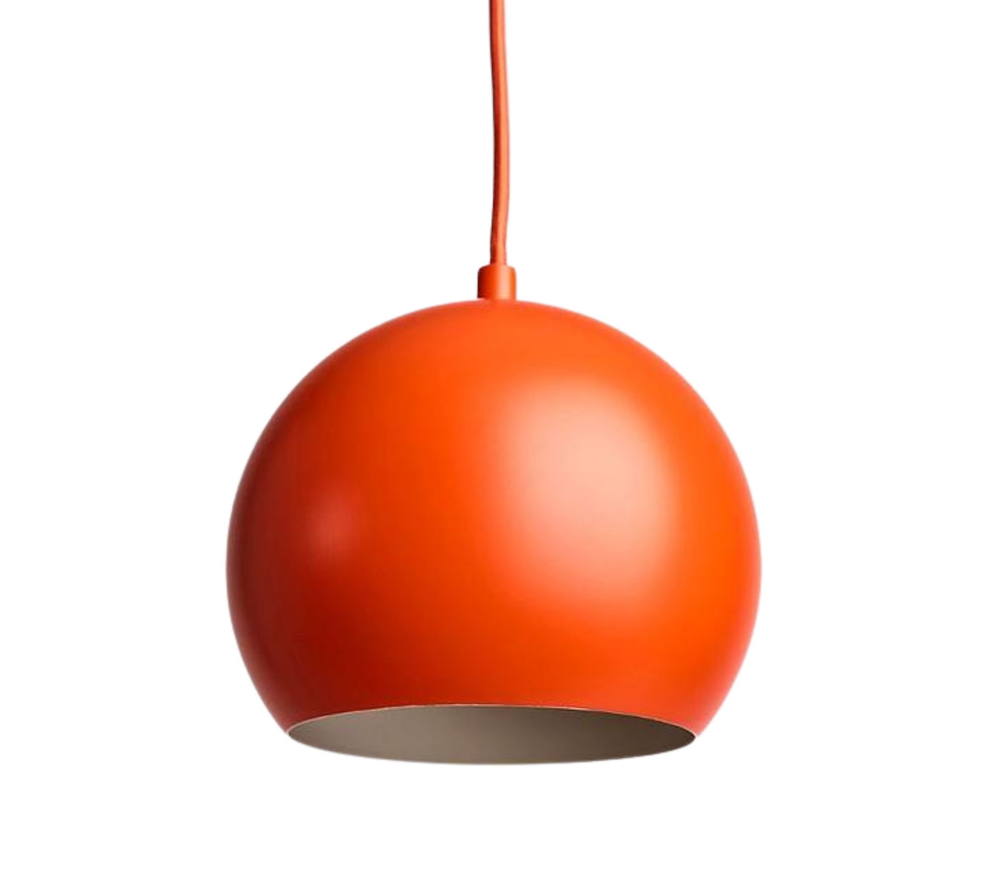 Ball Pendelleuchte Orange Ø18cm