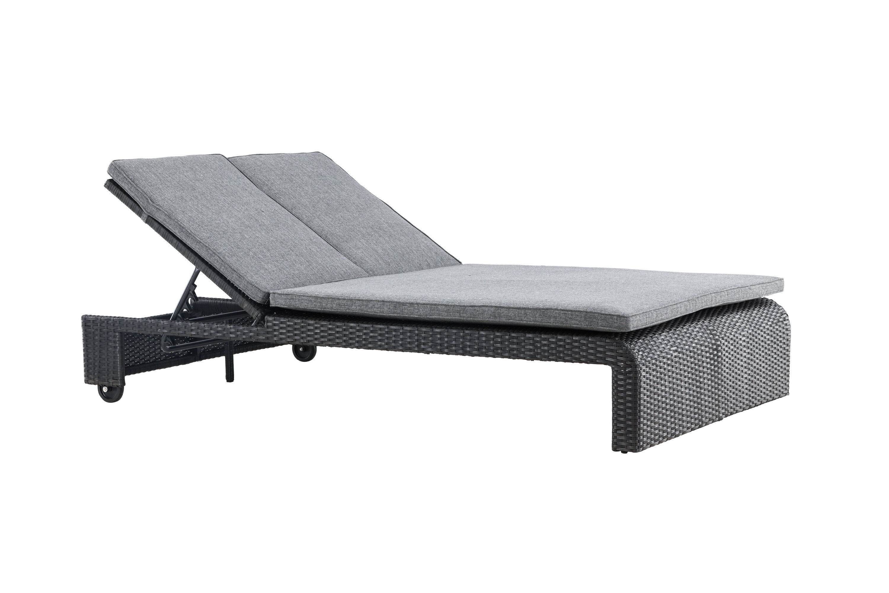 London Sonnenbank Spunpolyester Schwarz Dunkelgrau