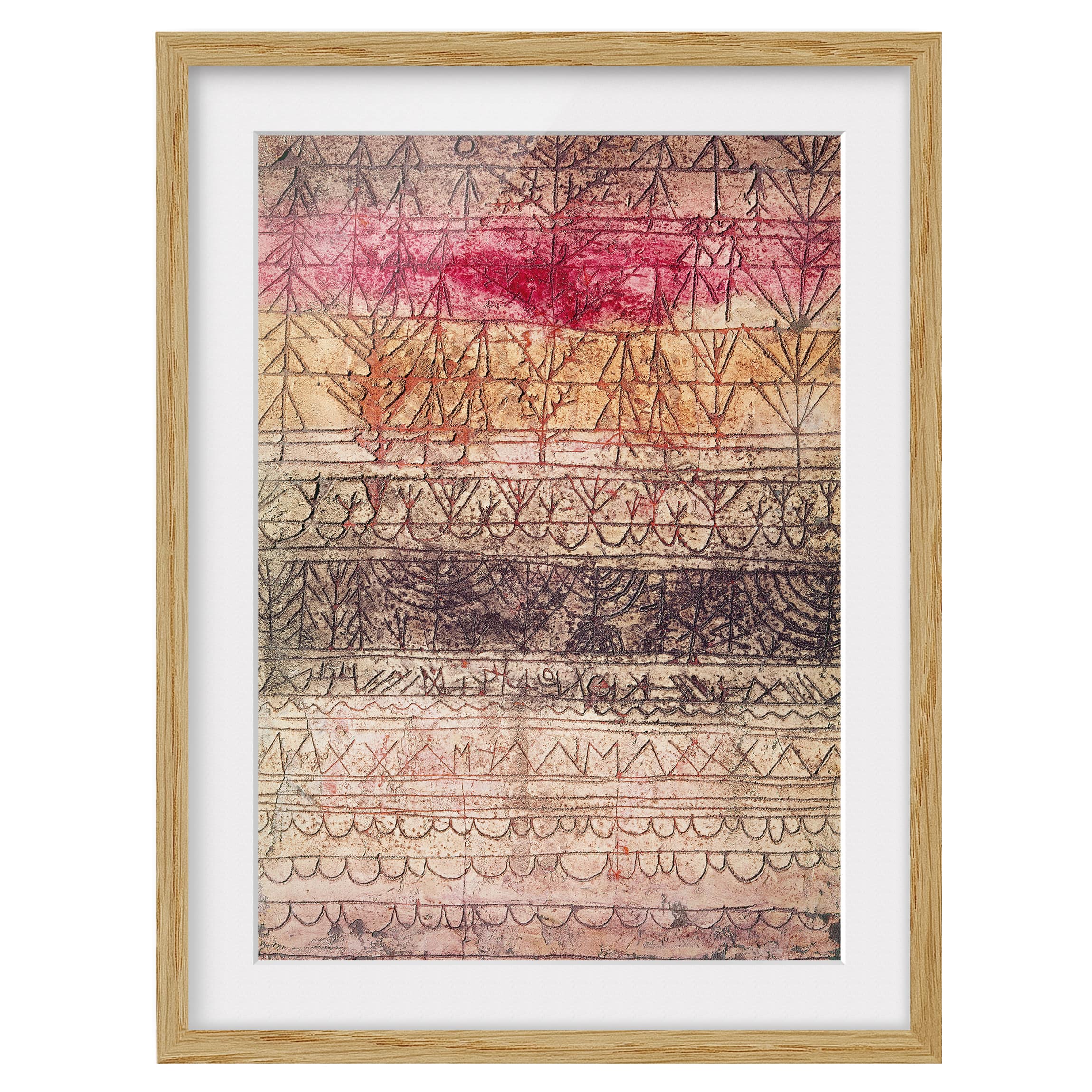 Bild Jungwaldtafel IV Eiche teilmassiv Eiche 40 x 55 cm