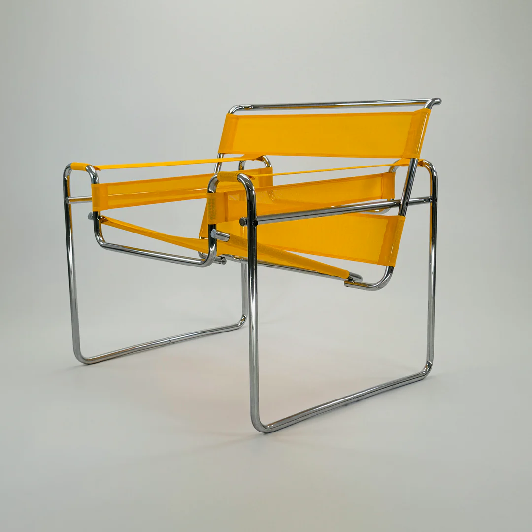 Marcel Breuer Wassily Chair Clubsessel B 3 Gelb