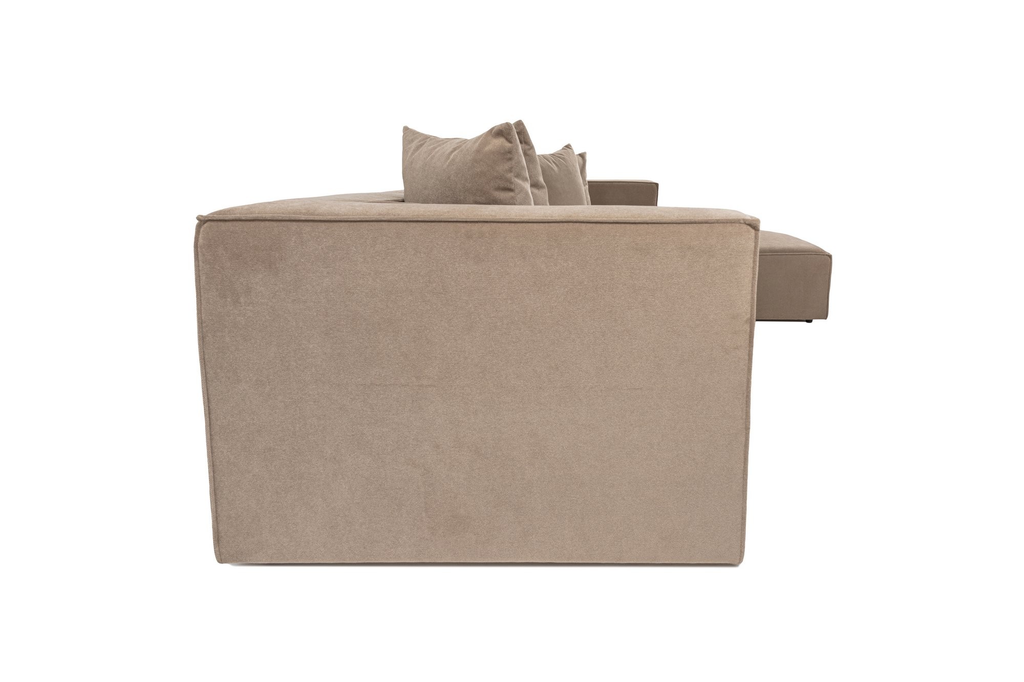 Emma Divano 4 posti & pouf Cappuccino