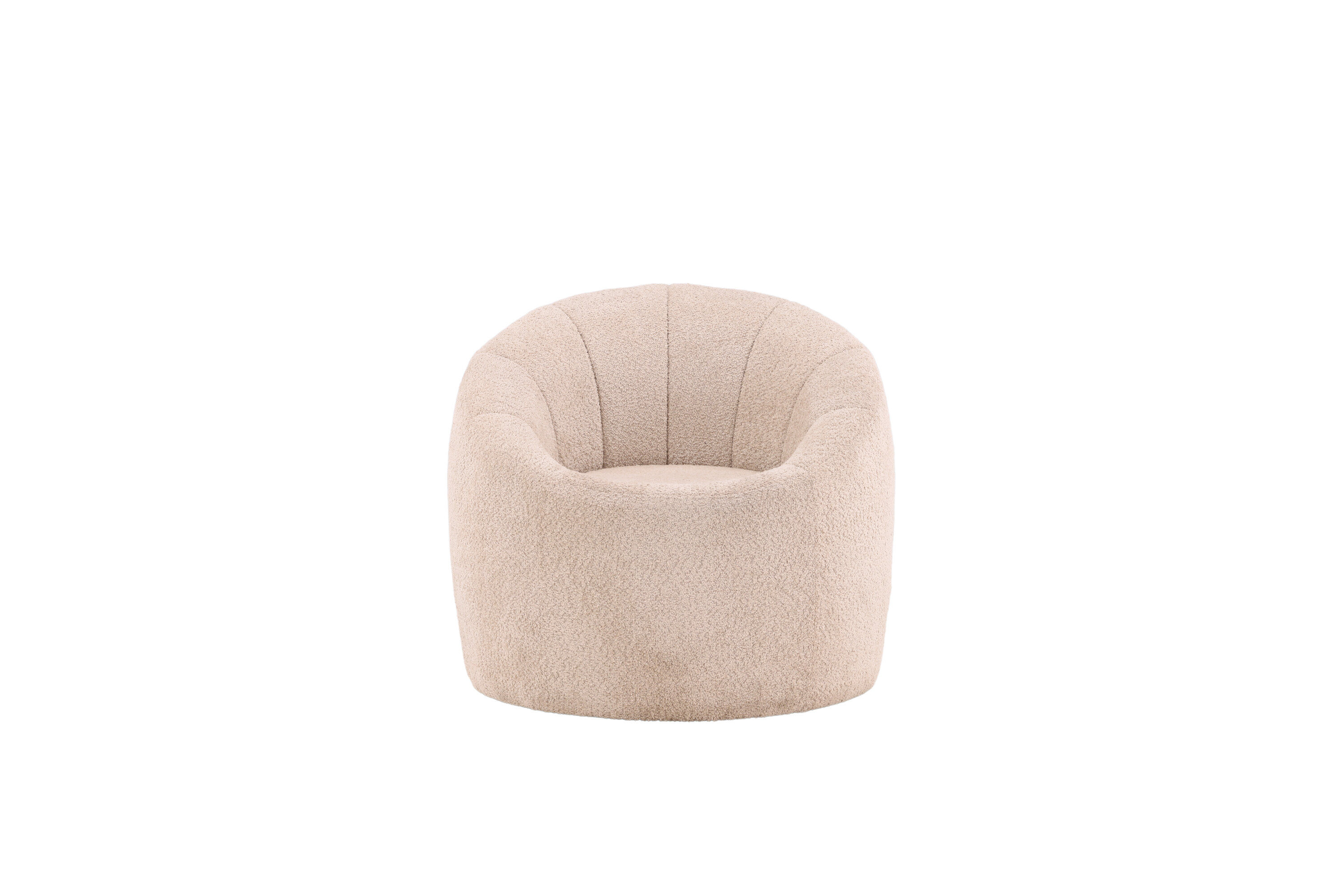Warren armchair Boucle Beige