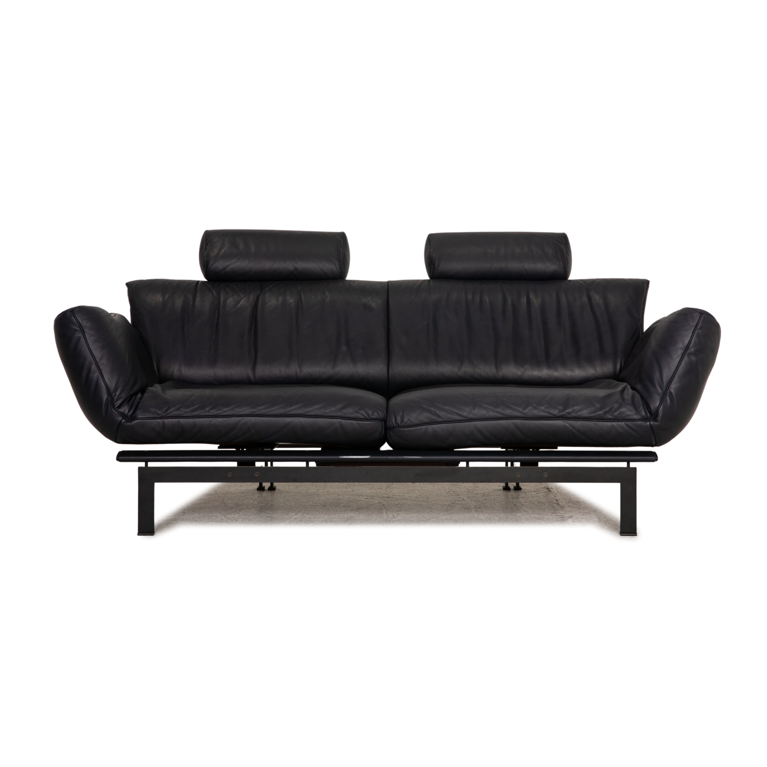 DS 140 Sofa 2-Sitzer Leder Dunkelblau