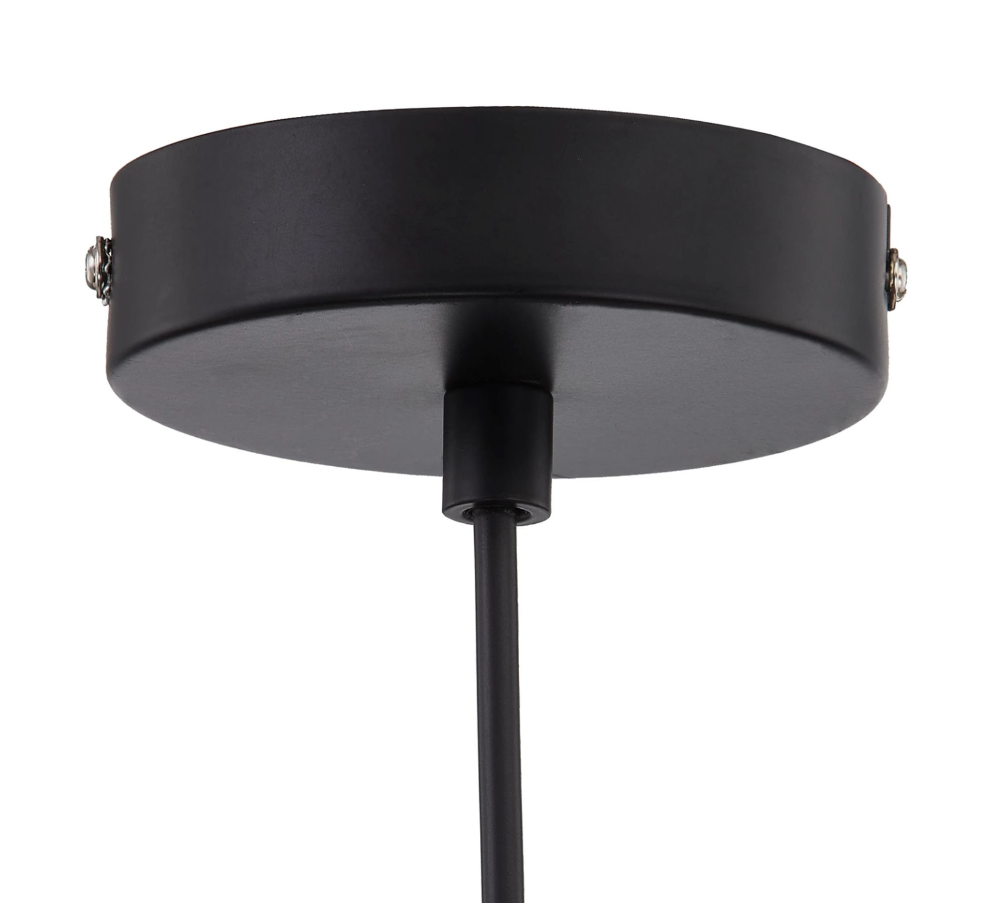 Pendant lamp iron black