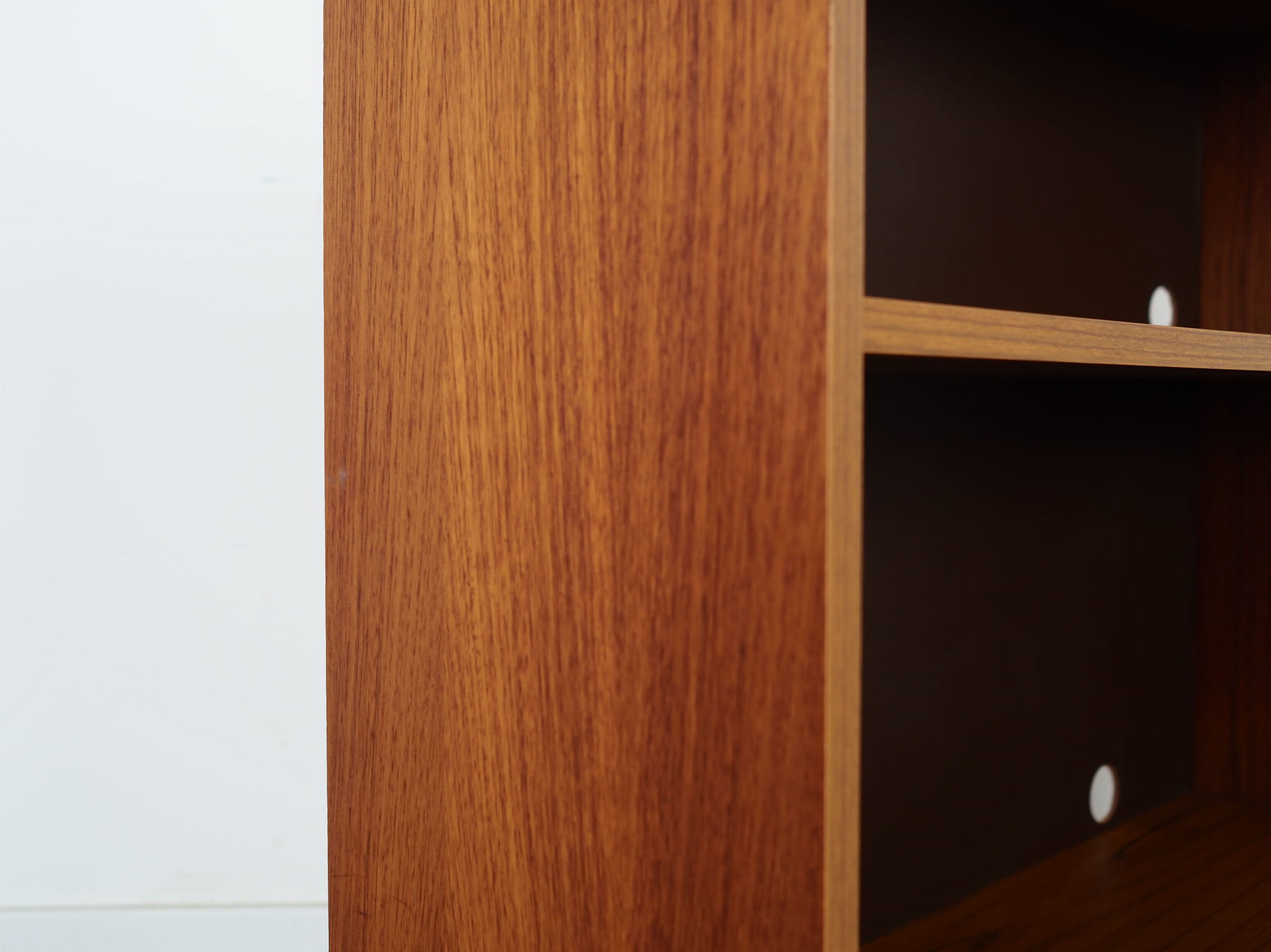 Bookshelf Teak Brown 1970s