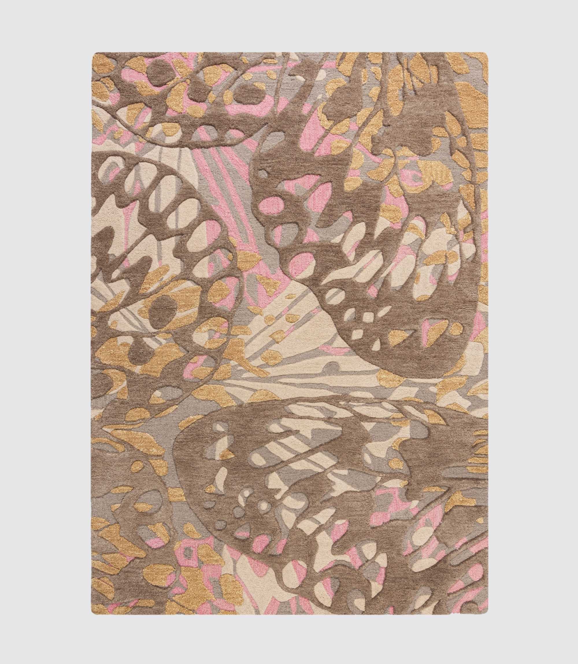 Wollteppich Camilla Handgefertigt Natur 120 x 170 cm