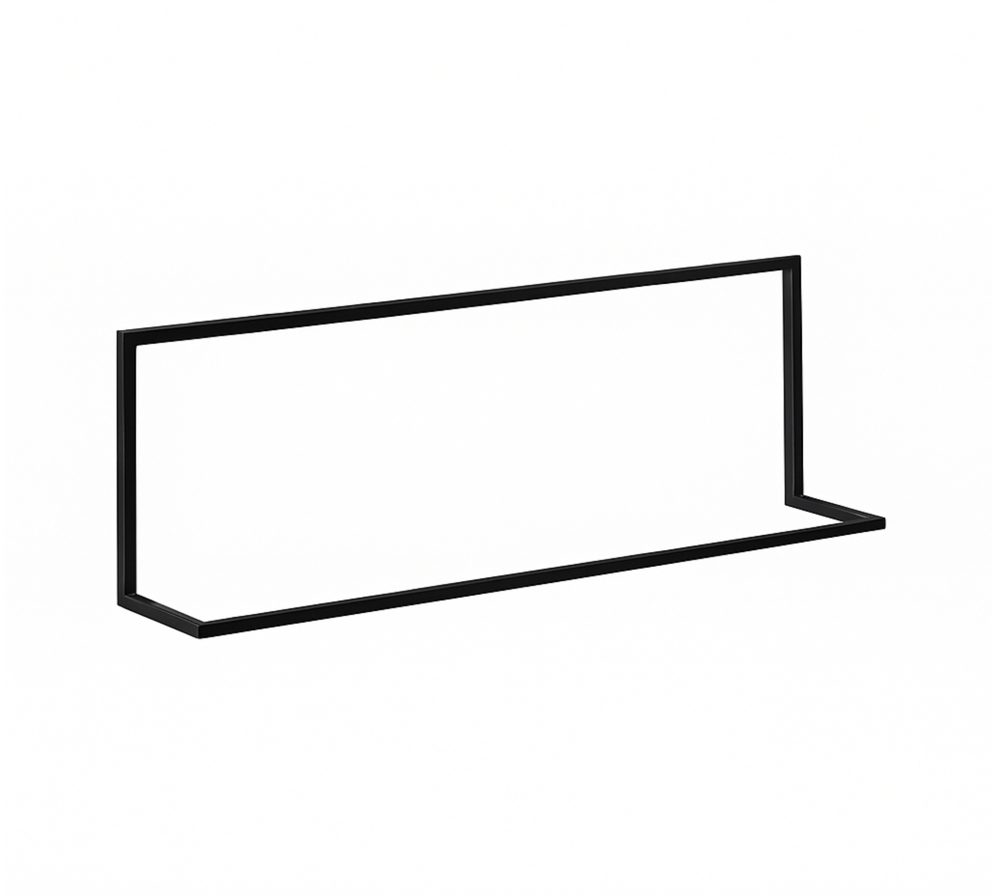 Frame Wandregal Schwarz