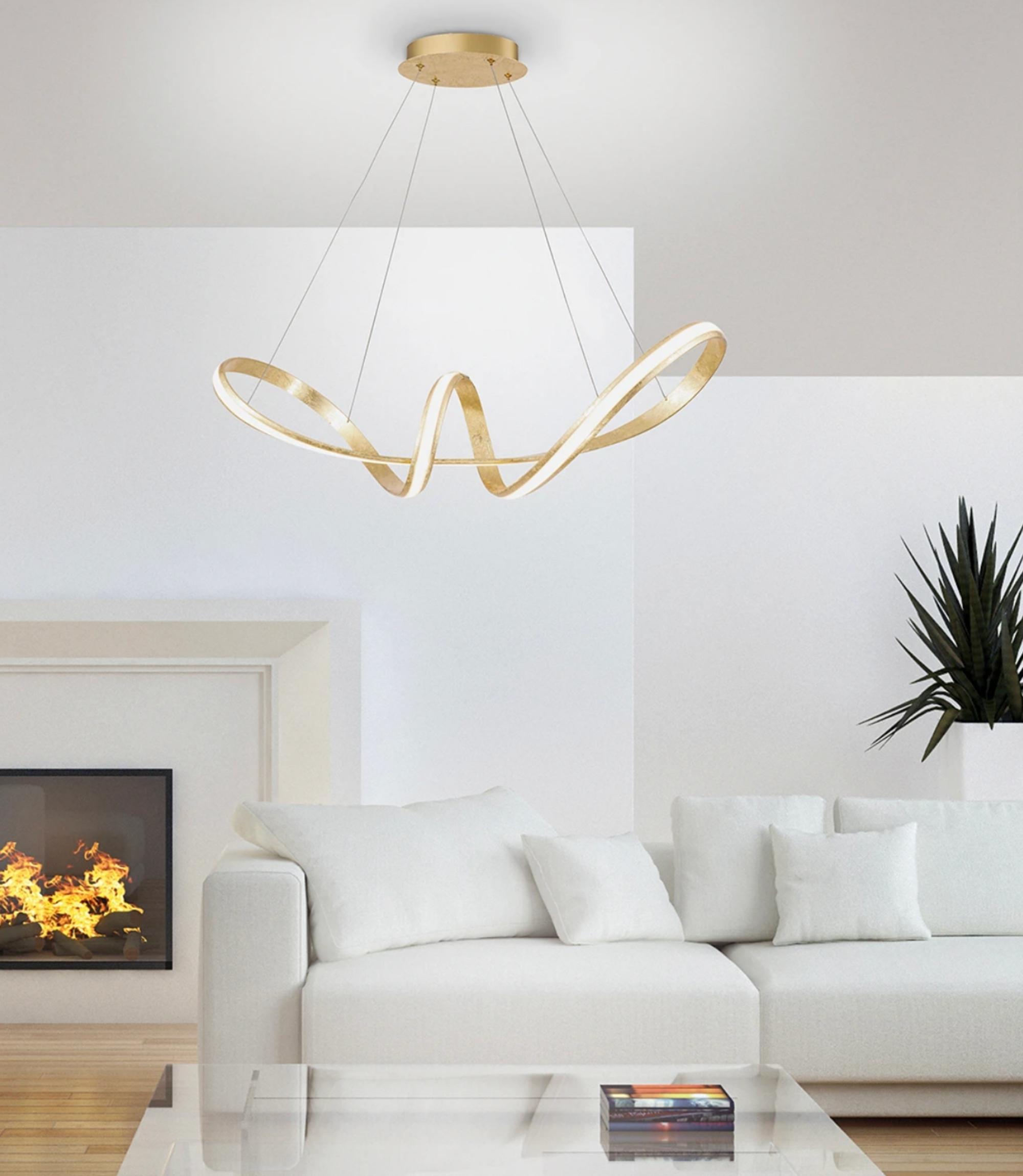 LED-Pendelleuchte Melinda I Aluminium / Acrylglas 1-flammig