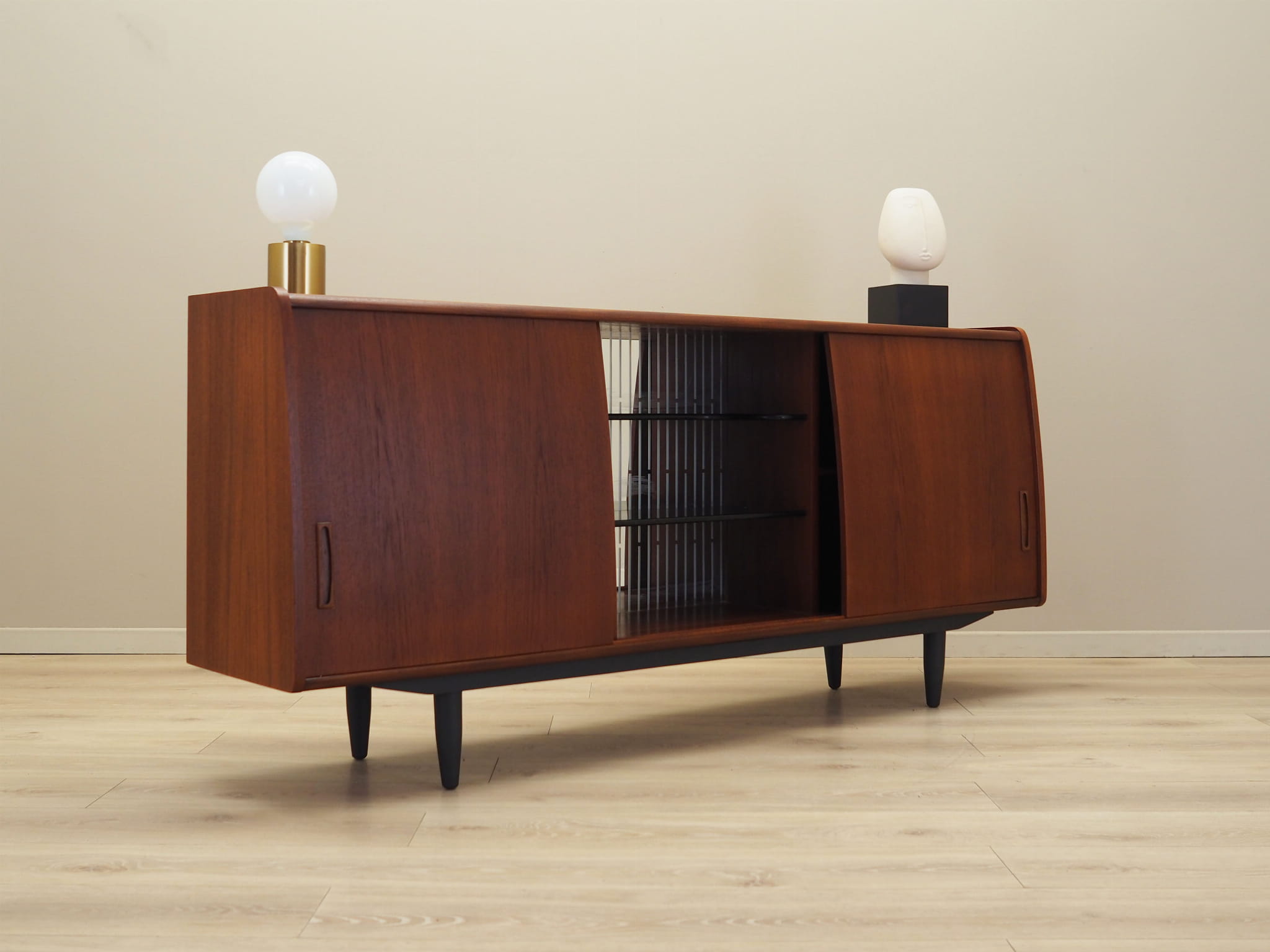 Sideboard Teakholz Braun 1970er Jahre