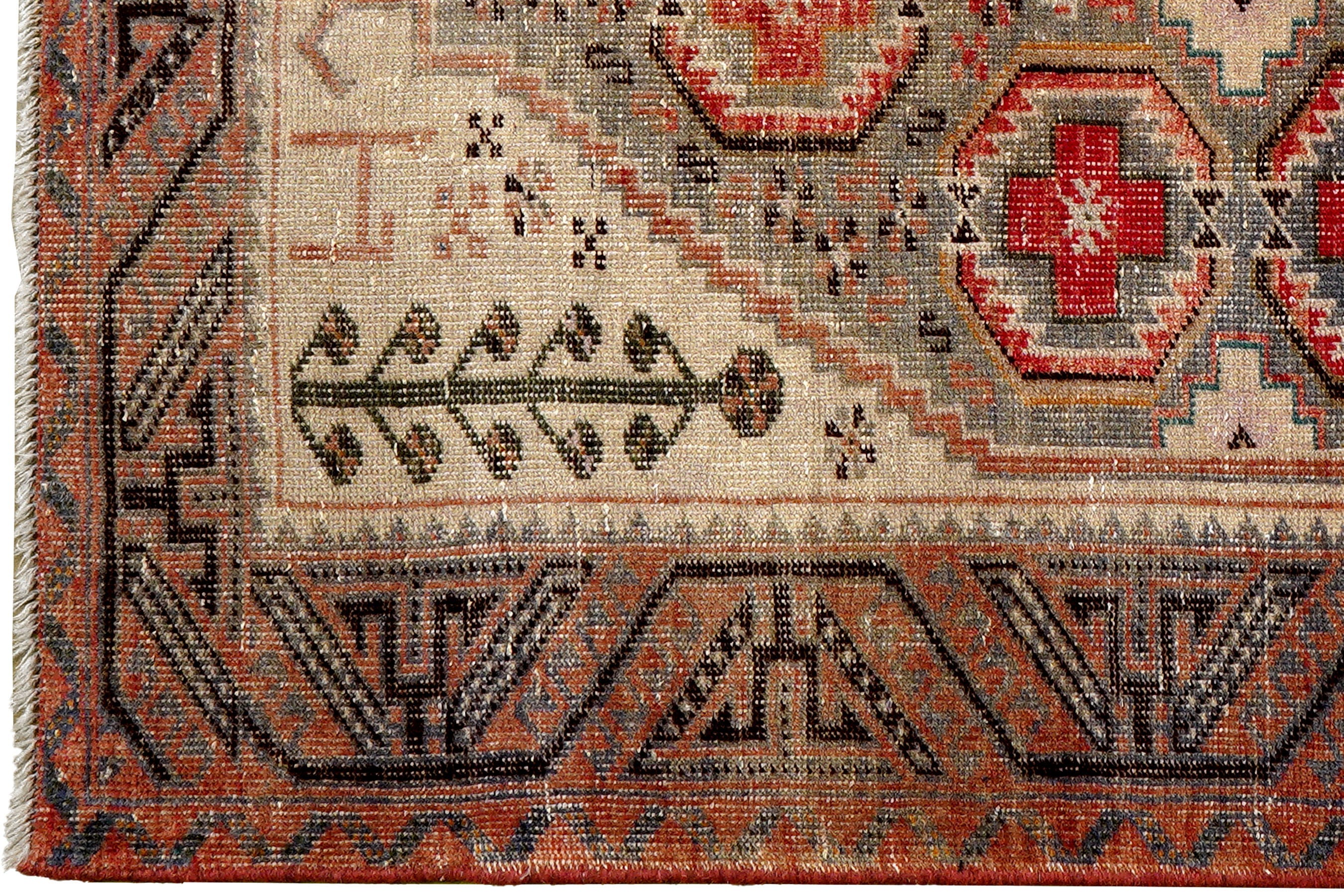 Heritage Teppich Wolle Mehrfarbig