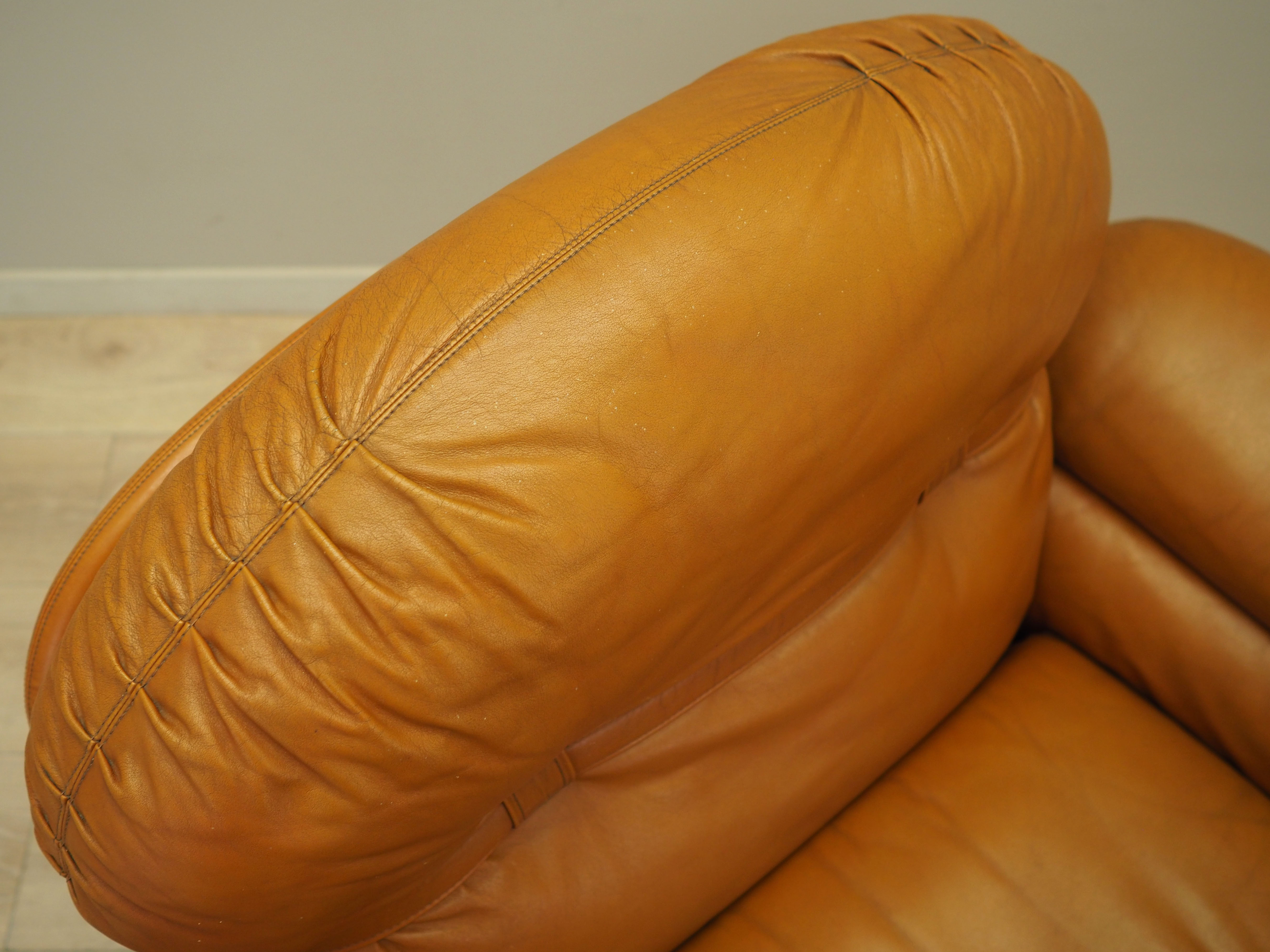 Armchair Leather Brown 1960s