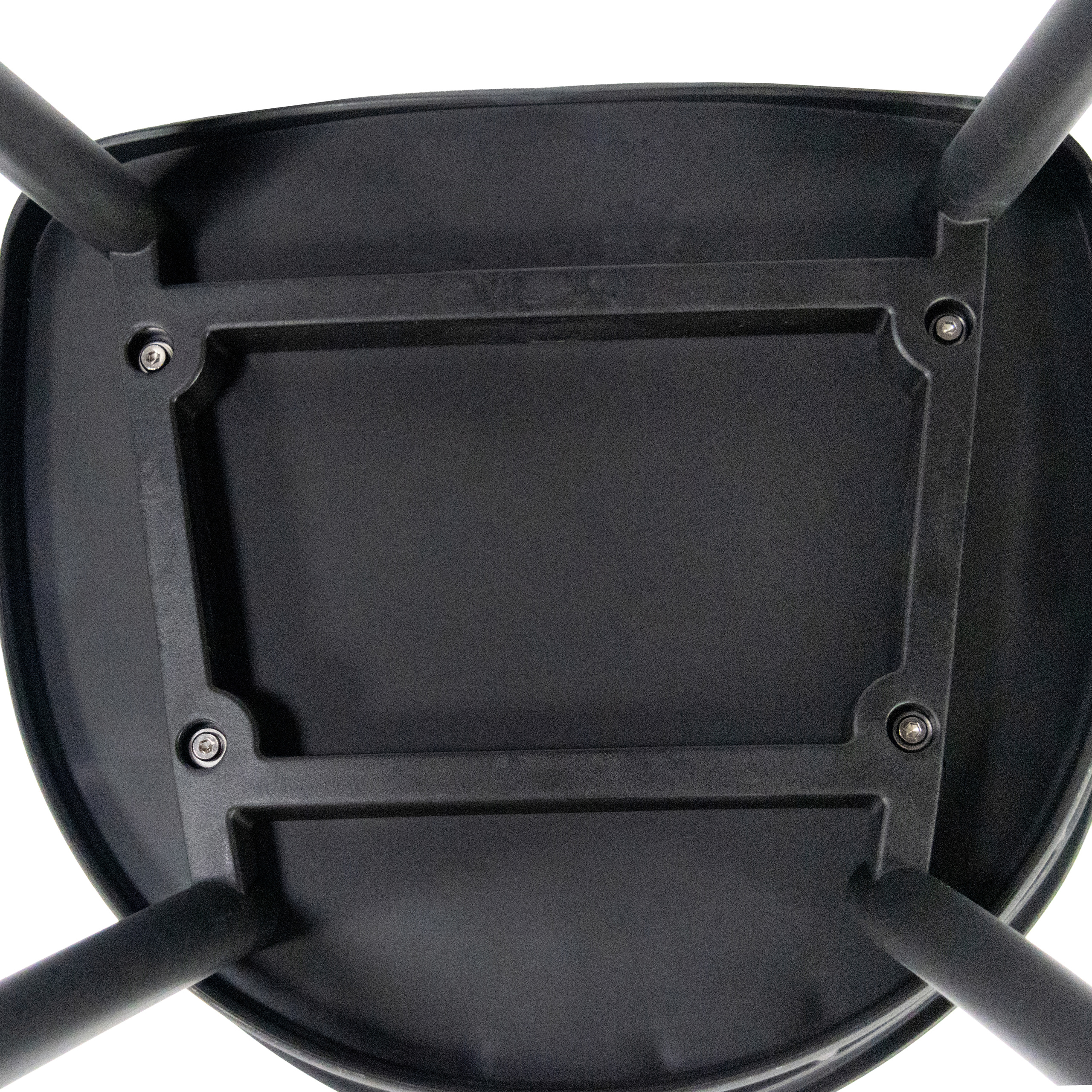 ARTIFO RIB Esszimmerstuhl Kunststoff Schwarz