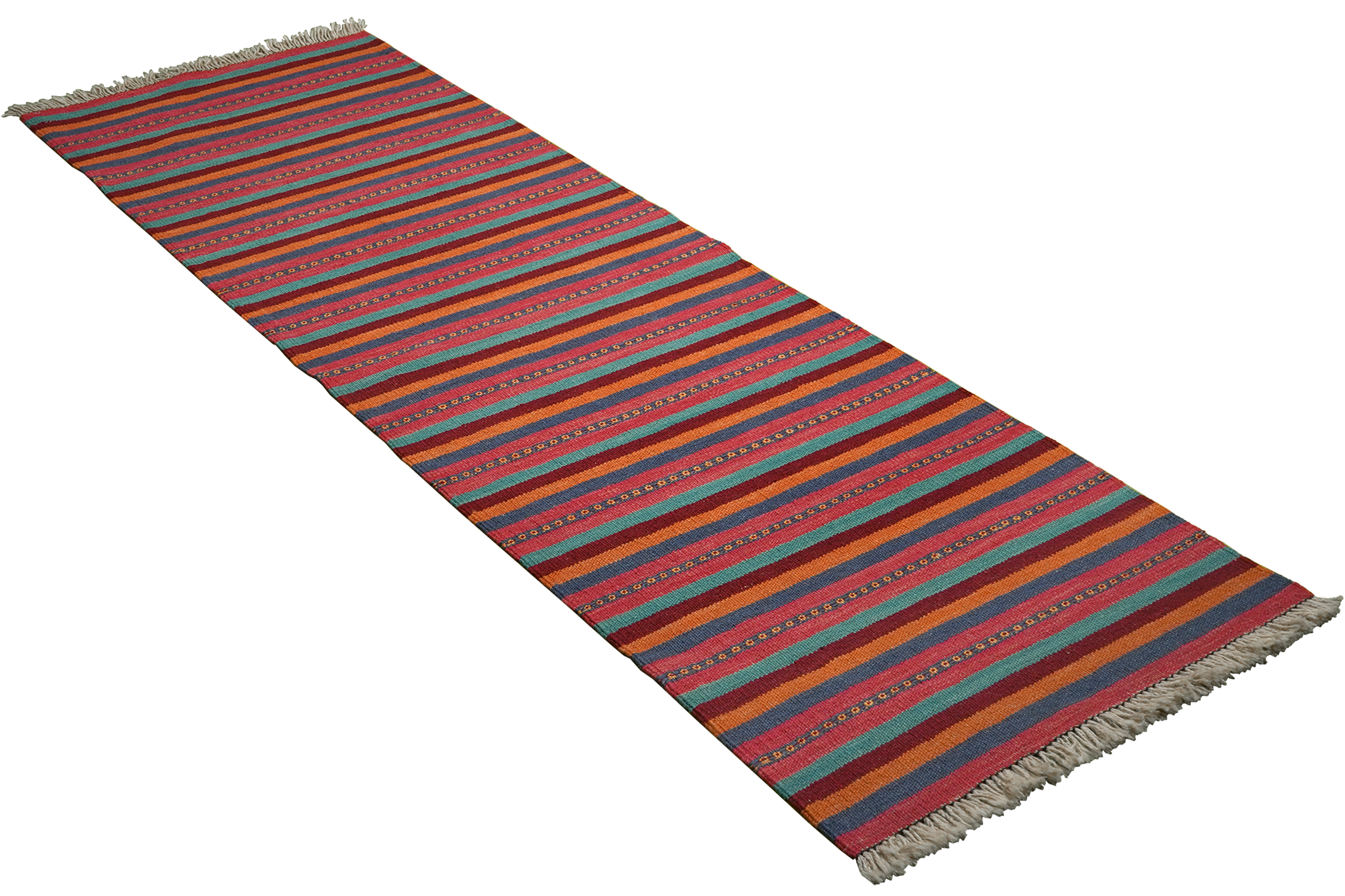 Kilim Gashgai Teppich Mehrfarbig