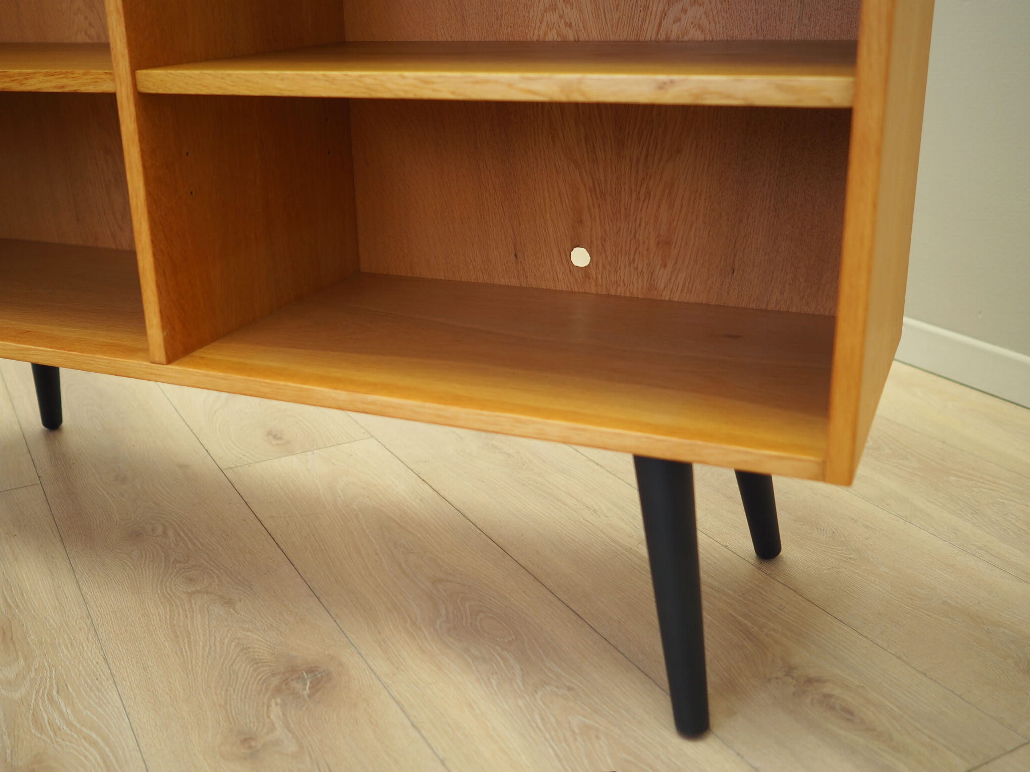 Bookshelf Wood Beige 1970s