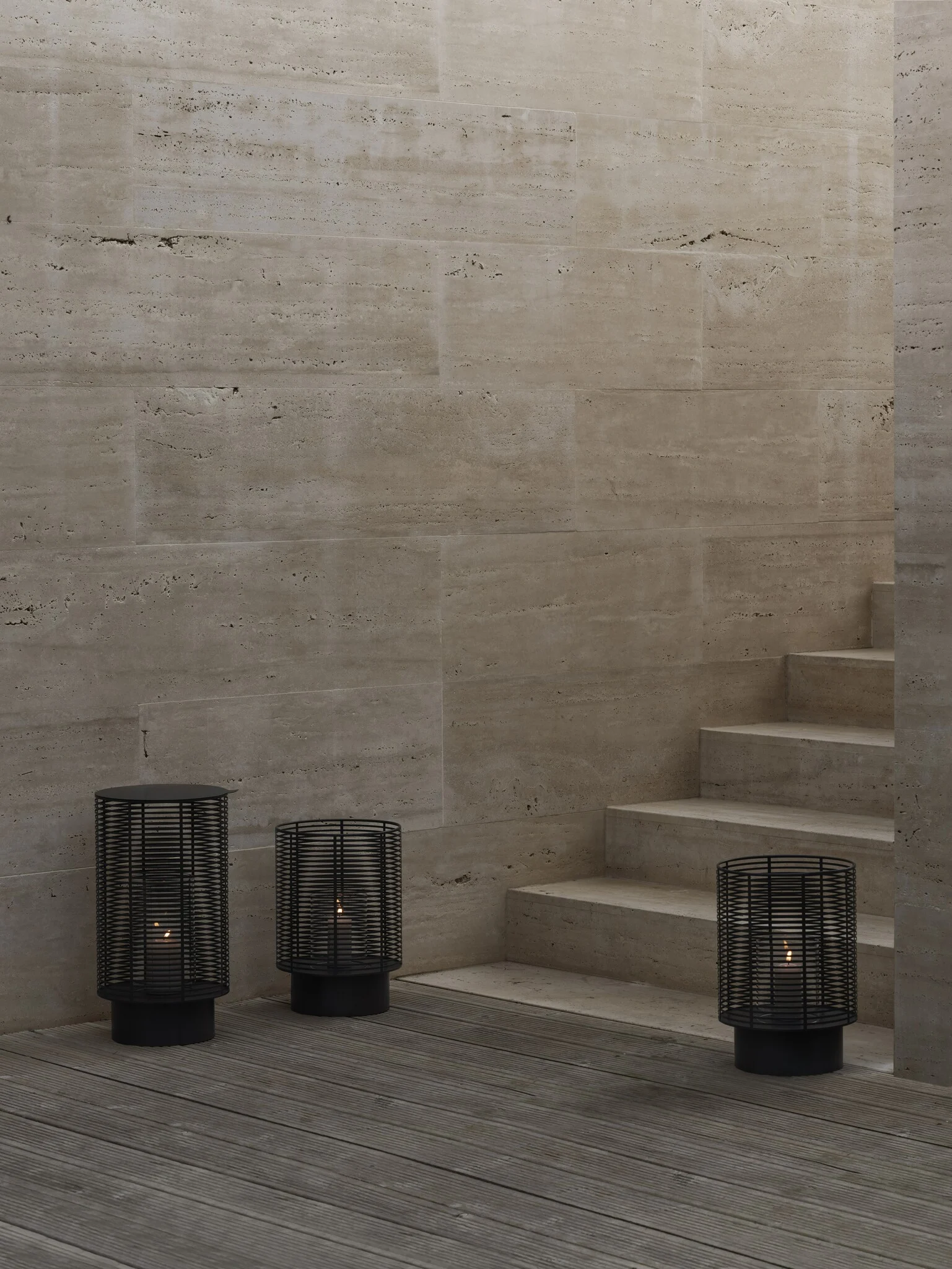 Olea Outdoor Laterne M Silver 66664