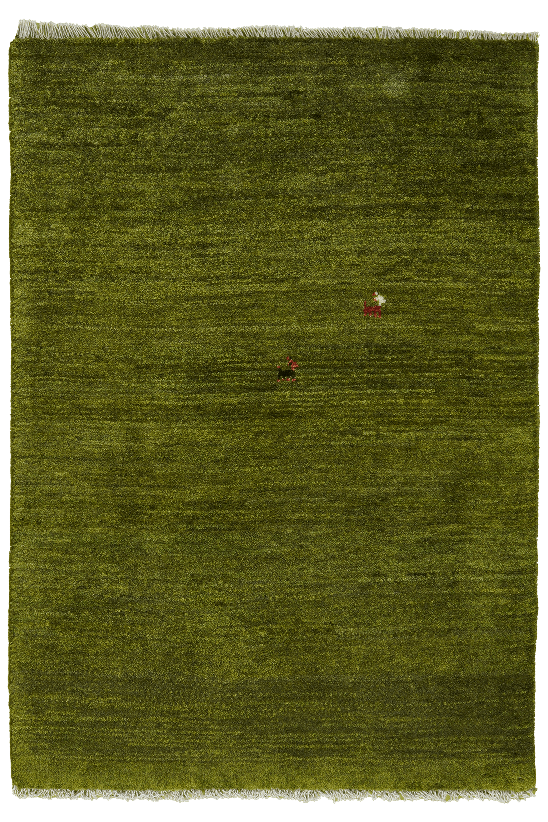 Gabbeh Rug Green