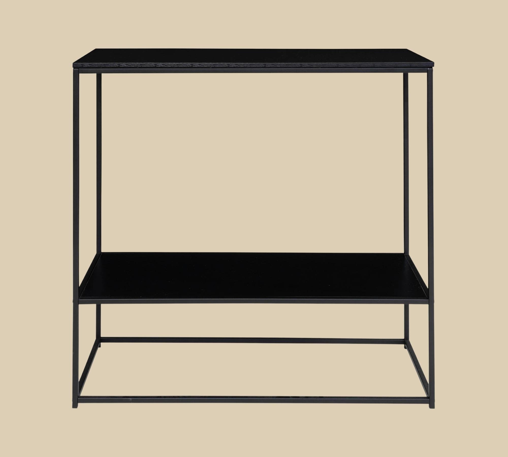 Console table Metal Black