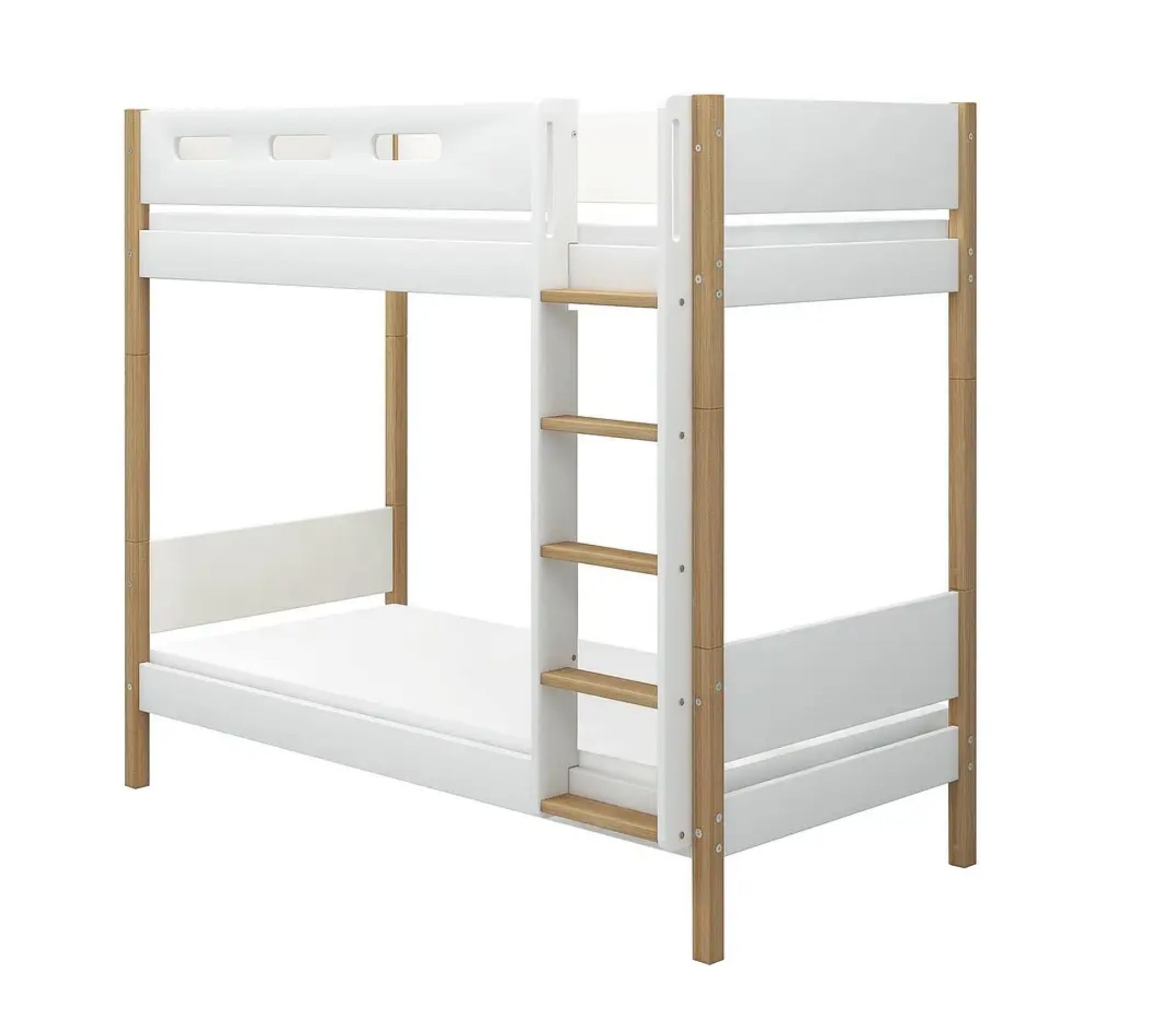 Etagenbett Extra Hoch Holz Weiß