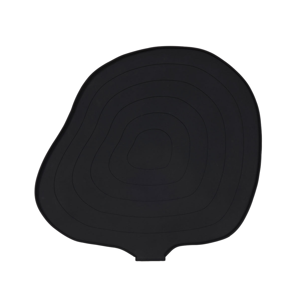 Mio Alzatina per stoviglie in silicone nero