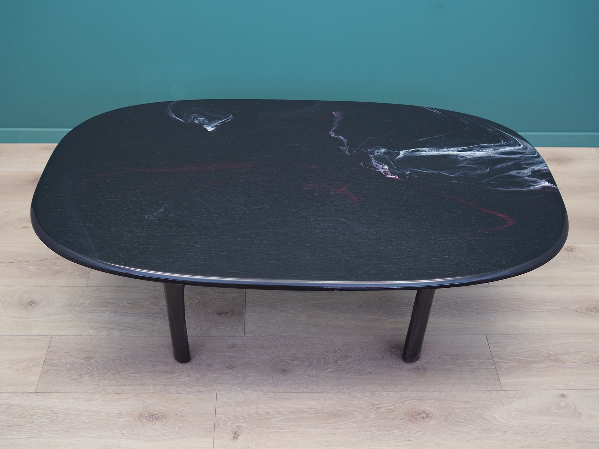 Vintage Coffee Table Stone Brown 1970s