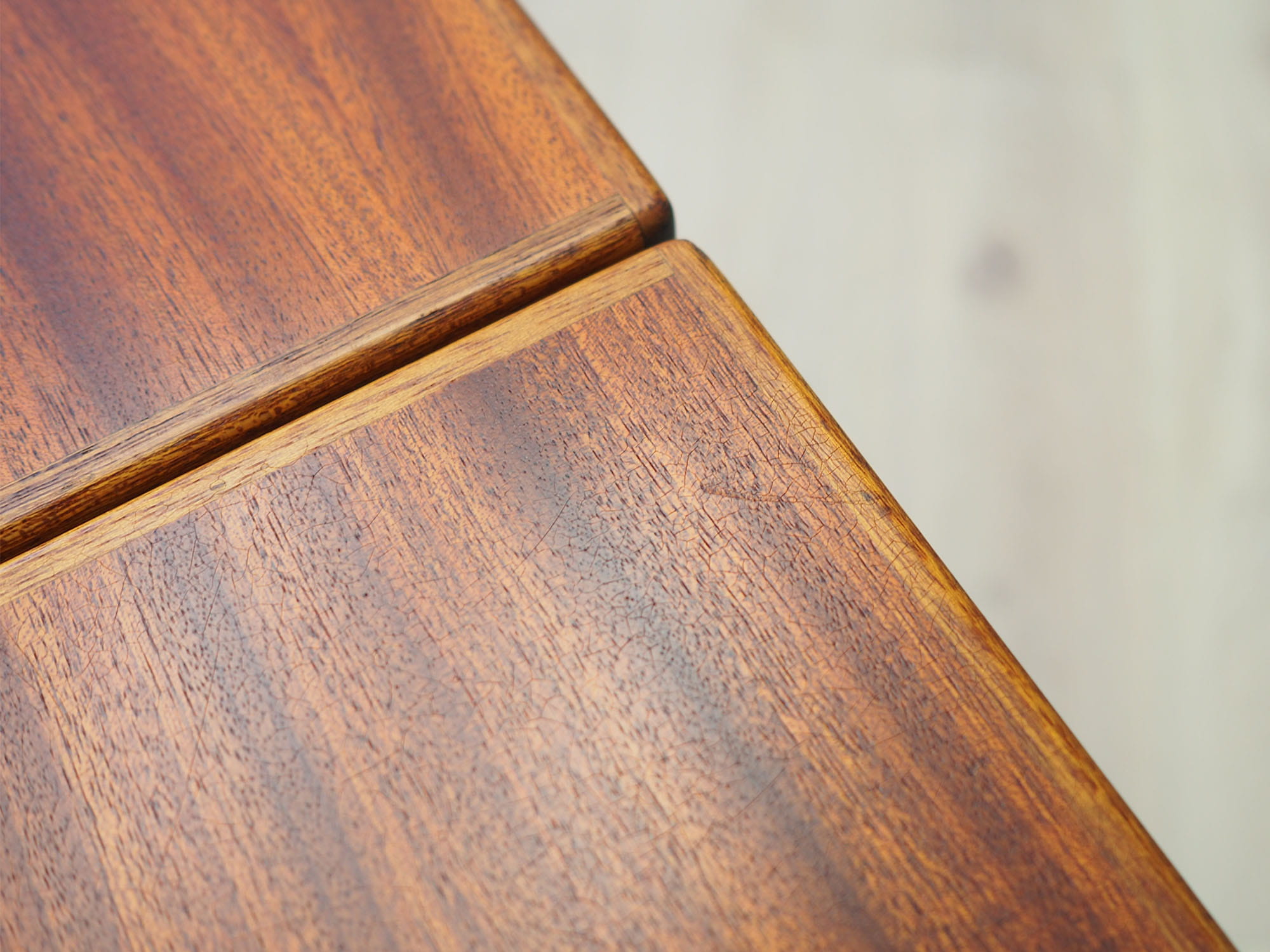 Mahogany Beistelltische 1970 Jahre