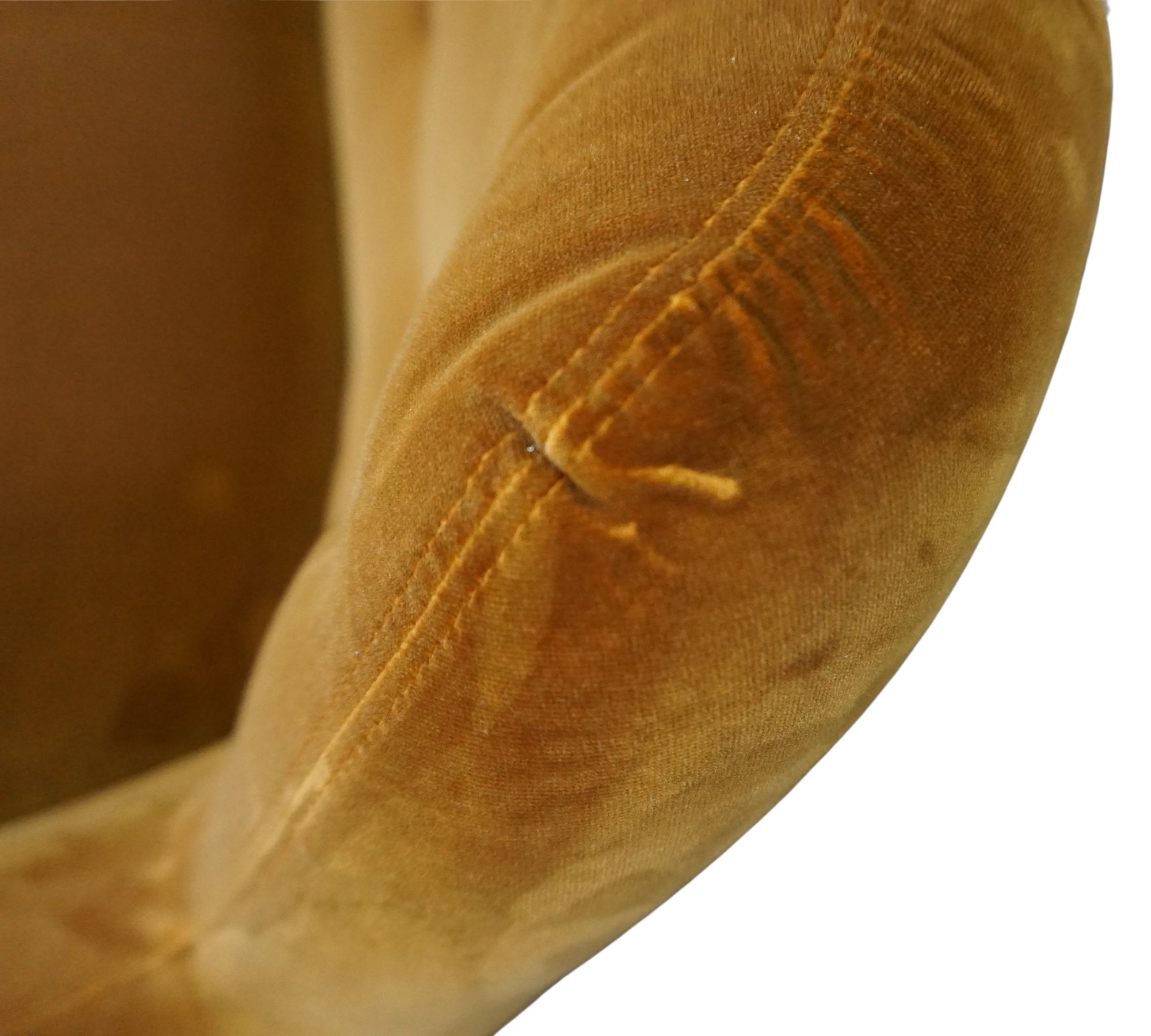 Herman Sofa 2-Sitzer Velour Matt Amber