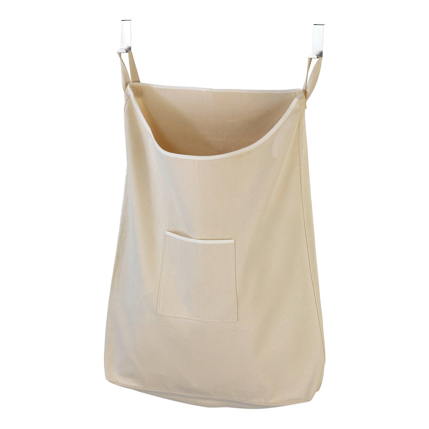 Wäschesammler Canguro Edelstahl Beige