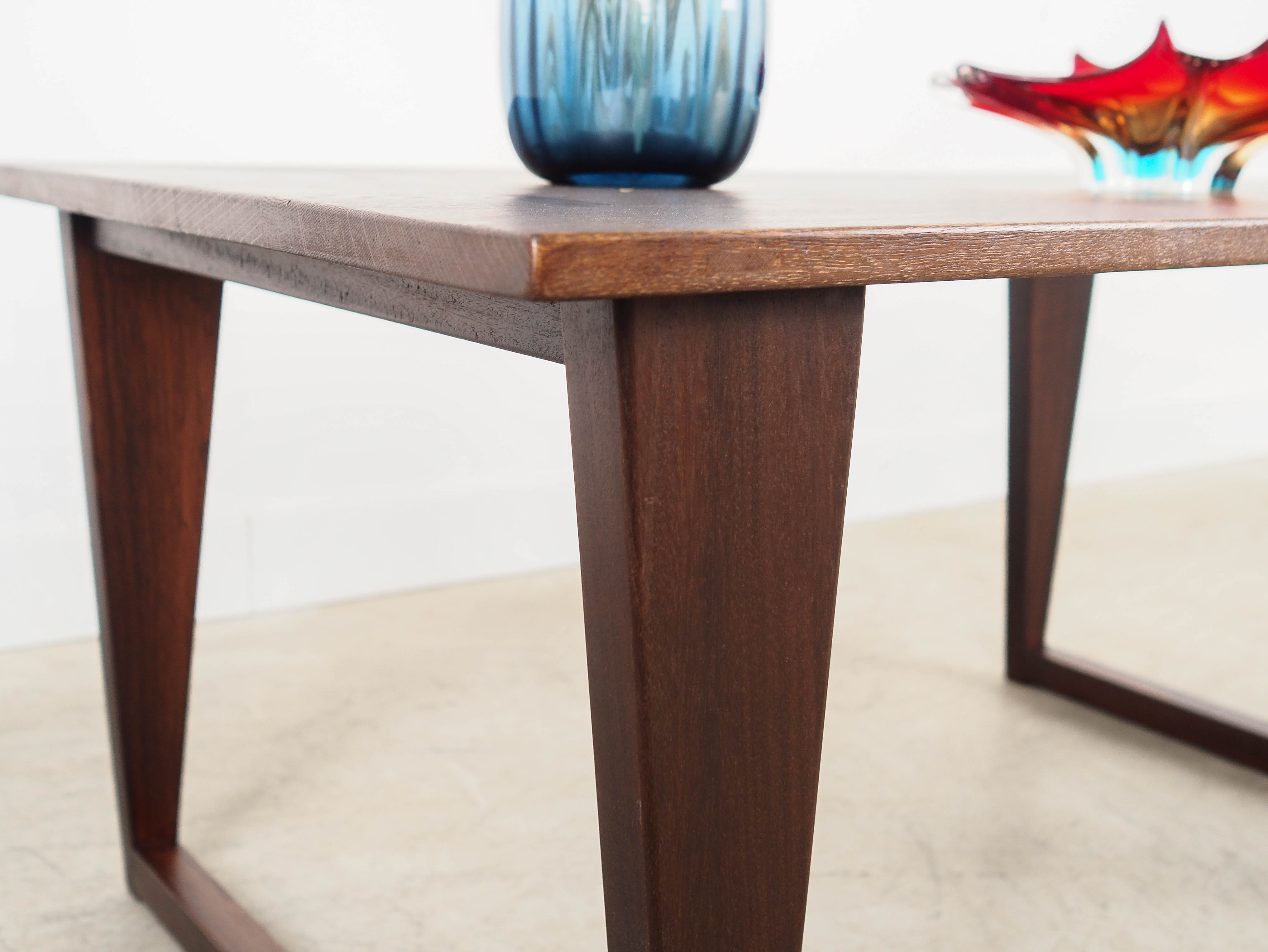 Eichentisch 1970er Jahre Braun