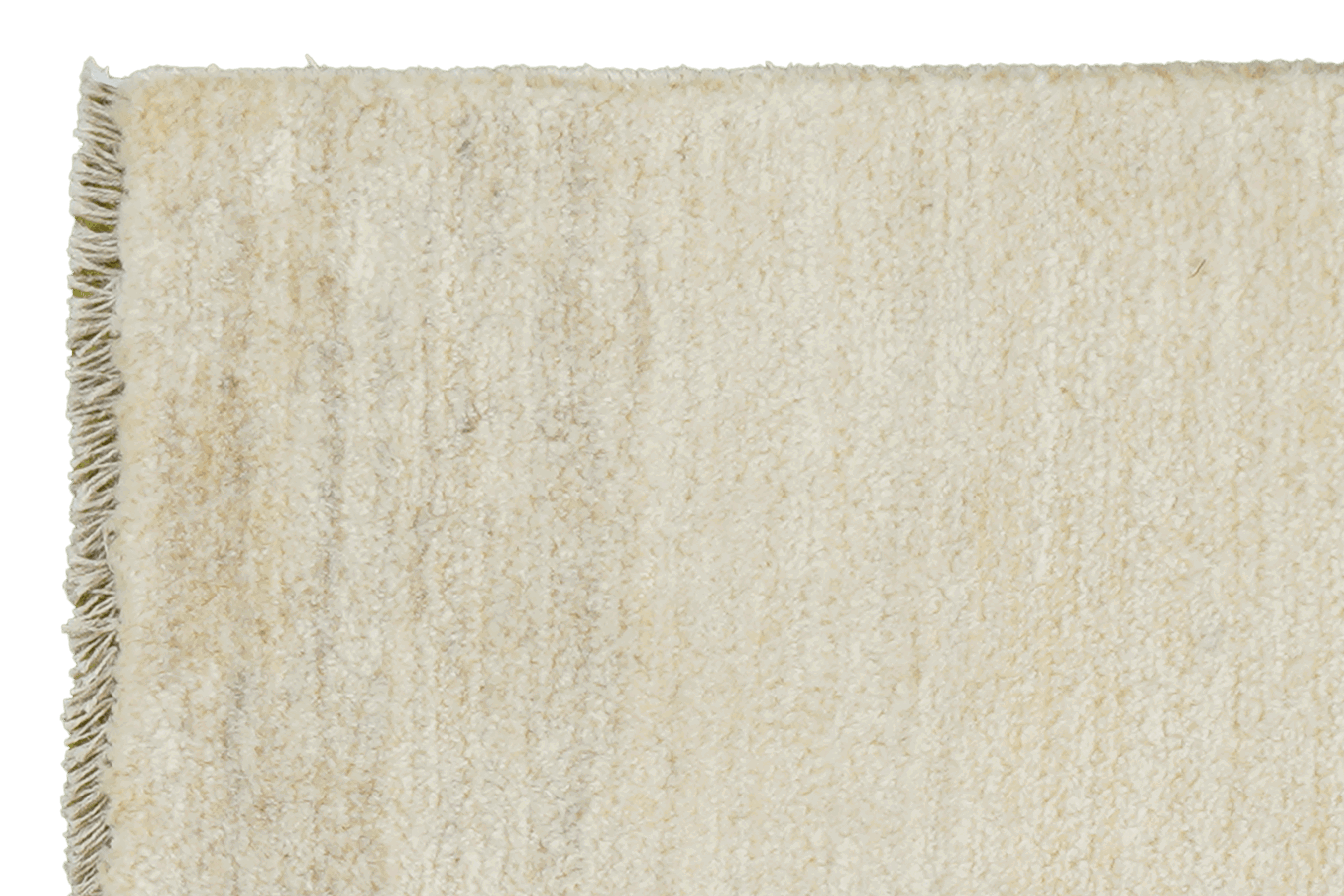 Gabbeh Teppich Wolle Beige