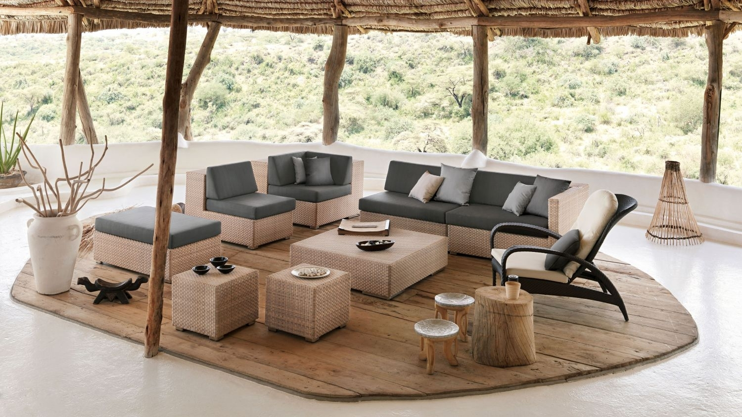 Lounge Modul Mitte Xxl Beige