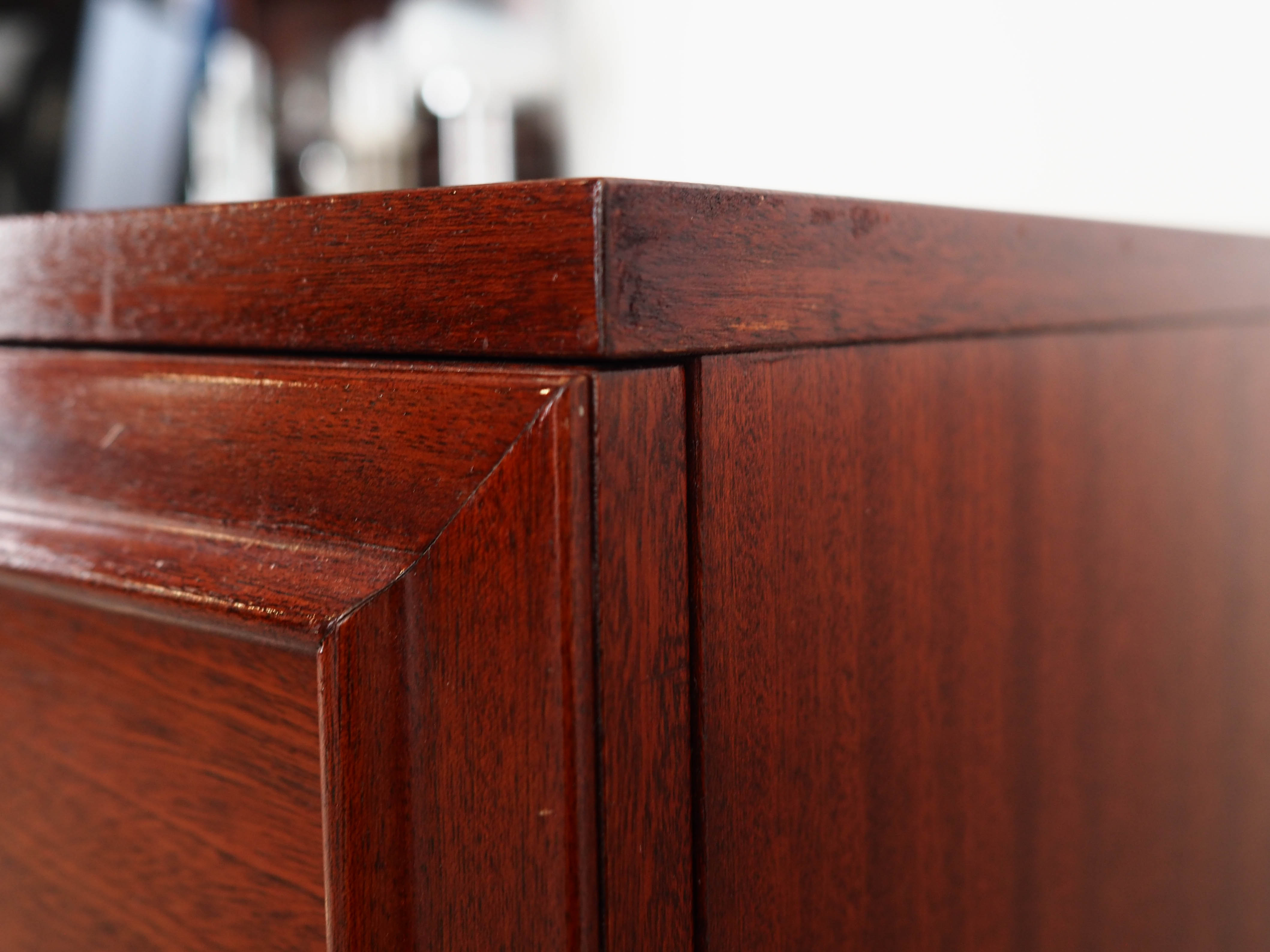 Mahogany Chest of Drawers 1980s