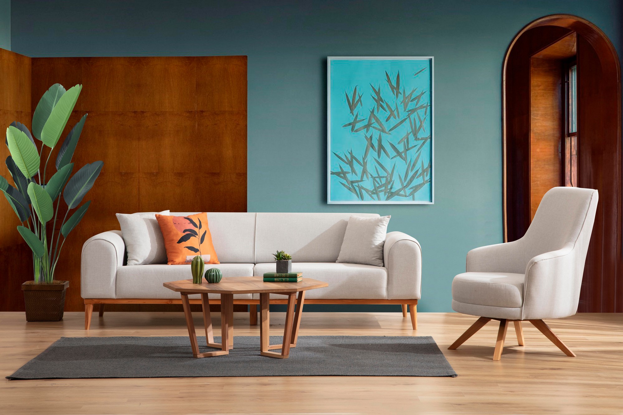 Kapri Armchair Cream